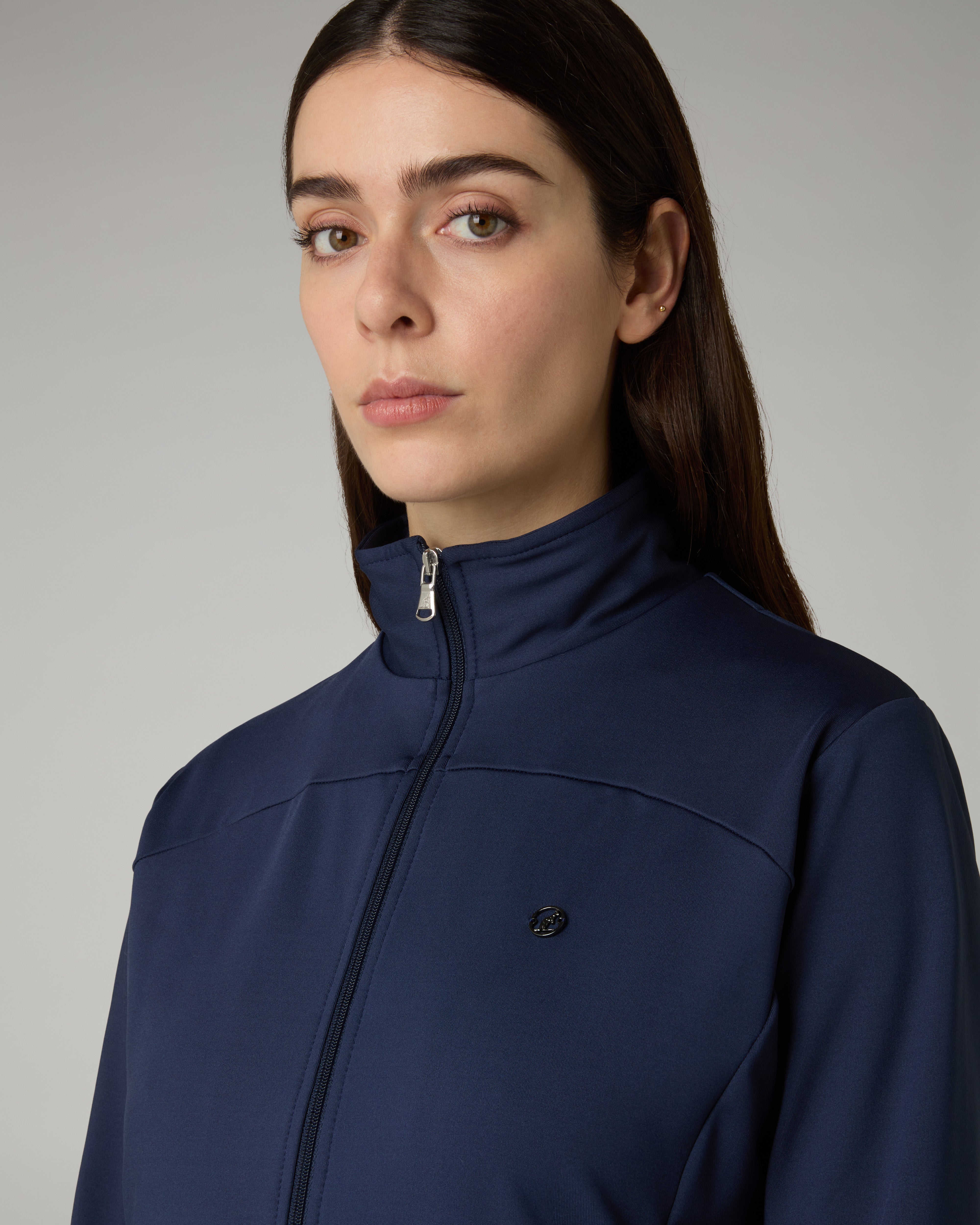 australian-essential-tracksuit-tuta-blu-inchiostro-silky-touch image 4