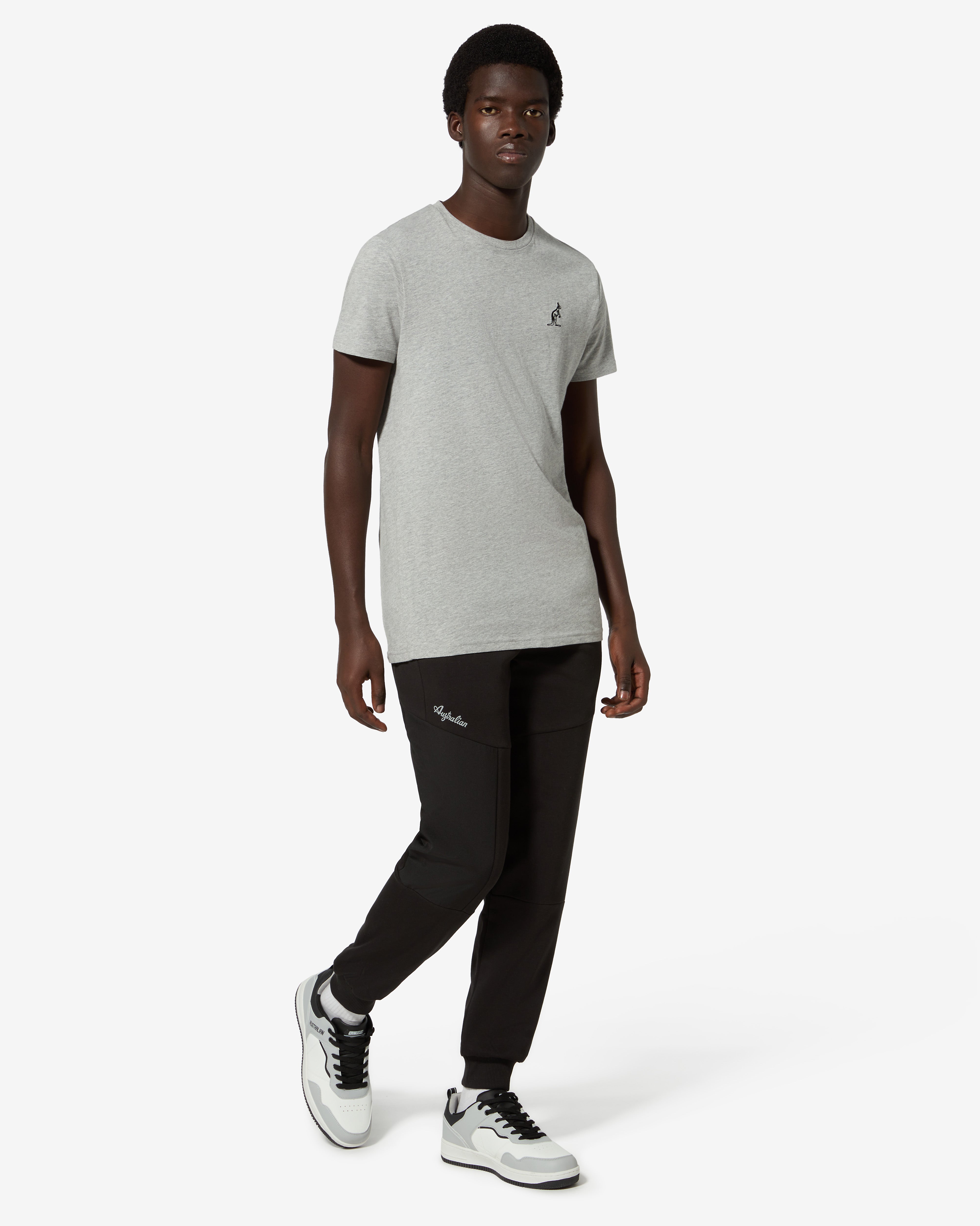 australian-basic-t-shirt-sportswear-grigio-melange image 2