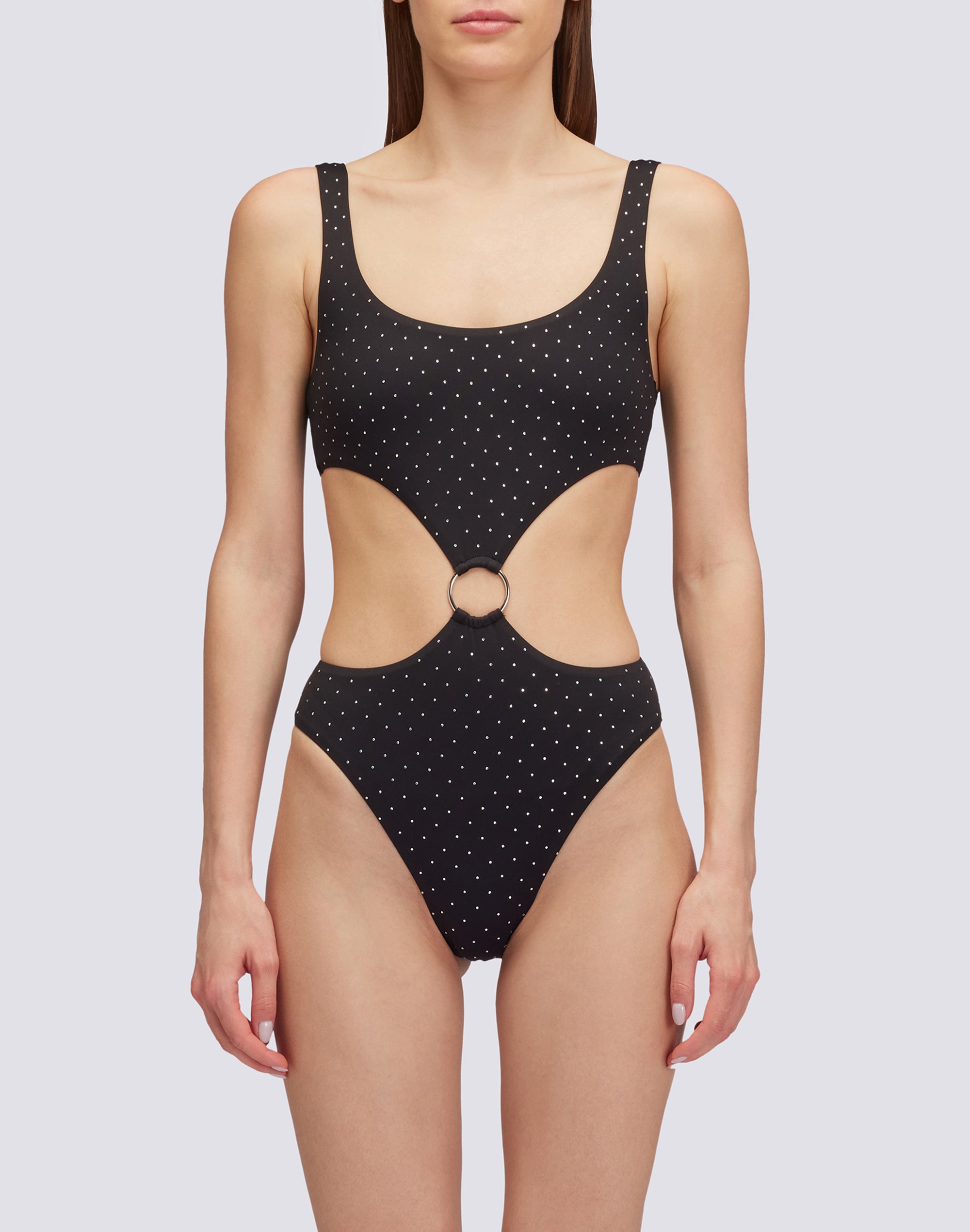 sundek-capri-costume-intero-donna-sgambato-con-strass image 1
