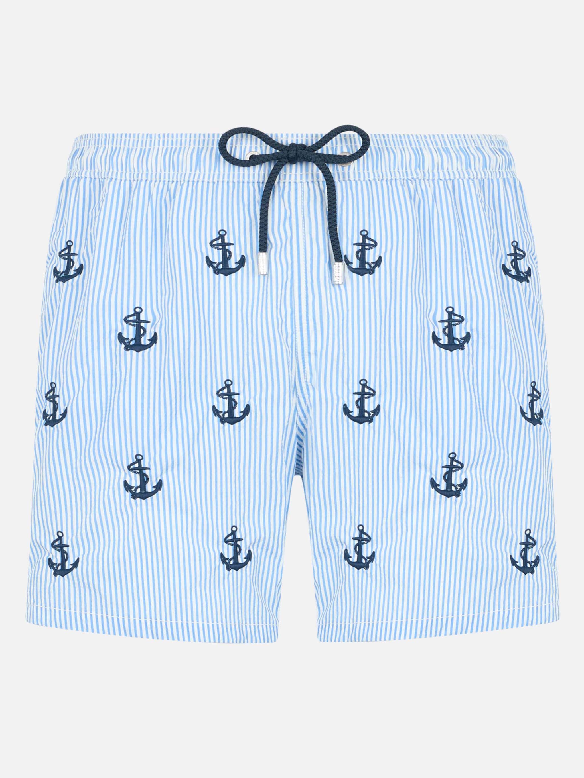mc2-saint-barth-costume-uomo-gustavia-seersucker-righe-blu-ancore image 1