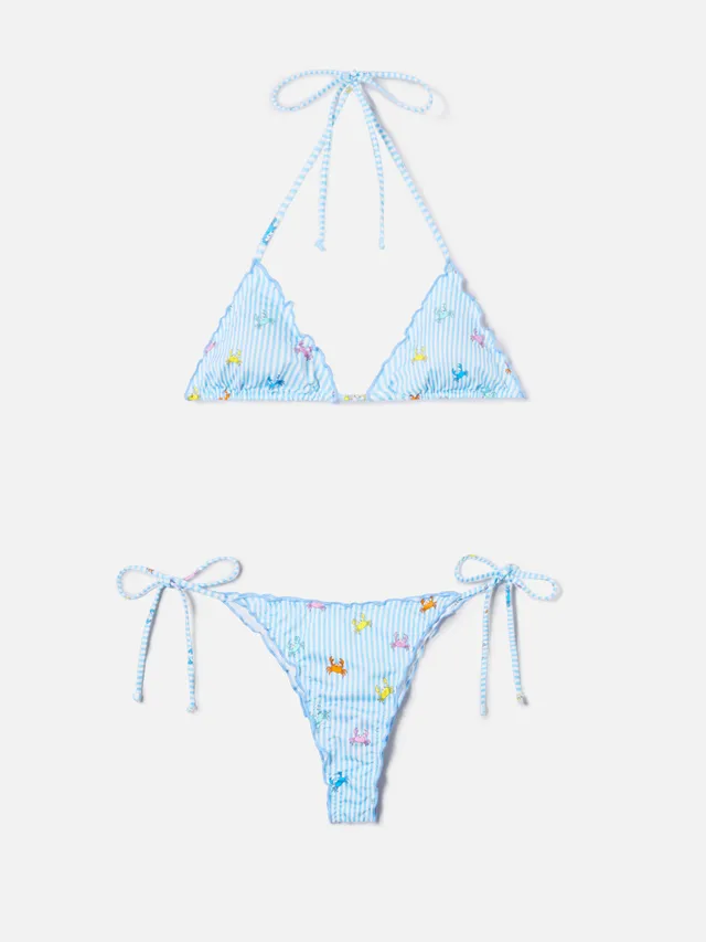 mc2-saint-barth-sagitami-bikini-triangolo-brasiliana-righe-bianche-azzurre-granc image 1