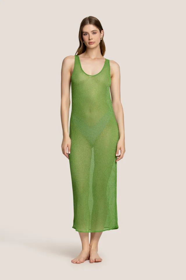 4giveness-abito-canotta-trasparent-soft-donna-cover-up image 1