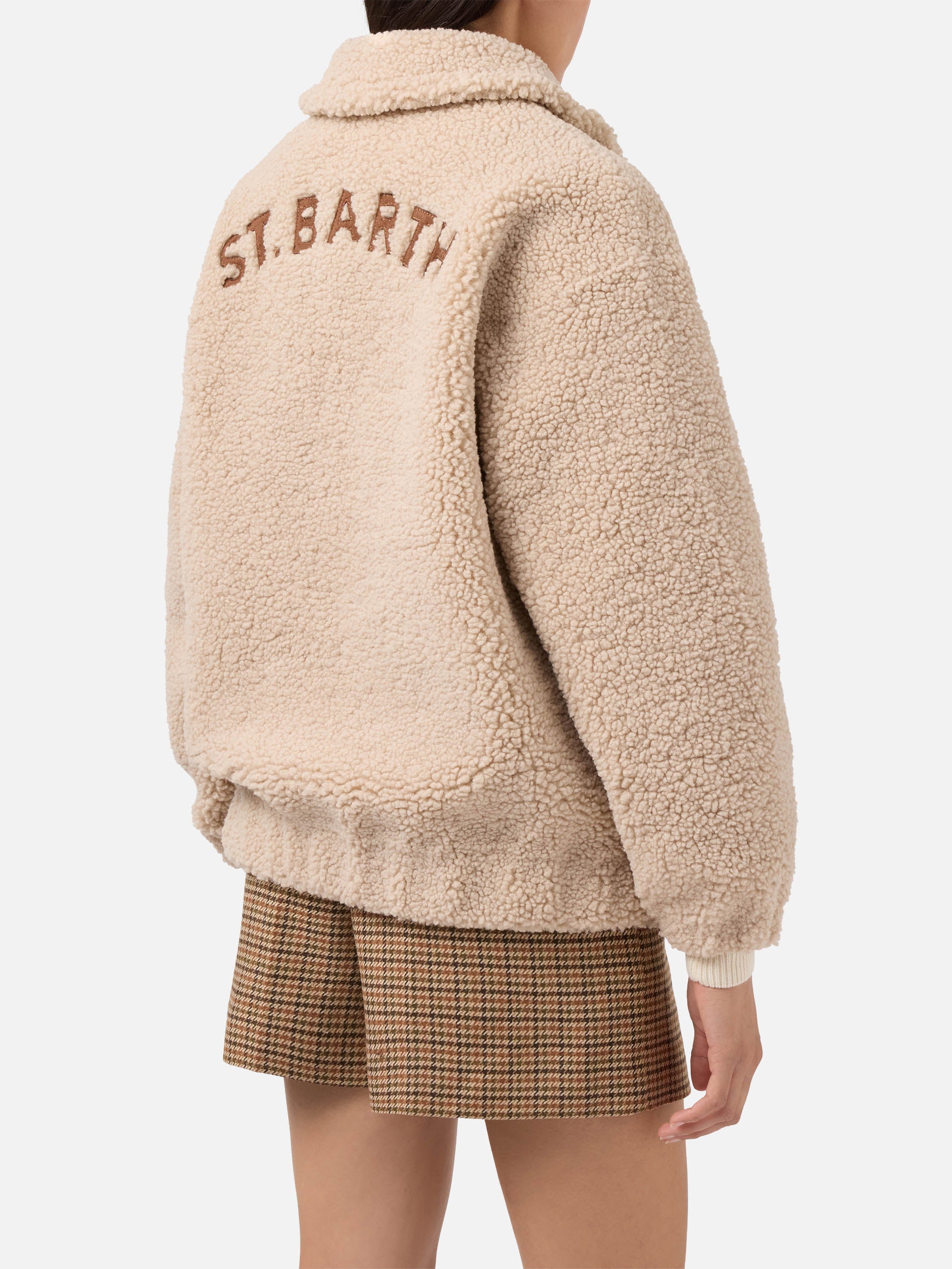 mc2-saint-barth-bomber-jeanne-in-teddy-con-patch-sul-retro image 1