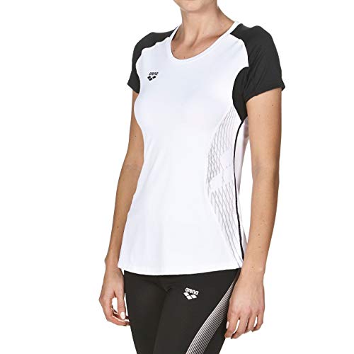 arena-w-run-s-s-panel-maglia-sportiva-donna-manica-corta image 6