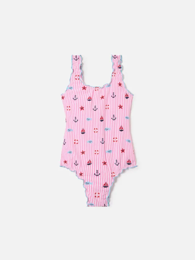 mc2-saint-barth-clio-costume-intero-bambina-seersucker-rosa image 1