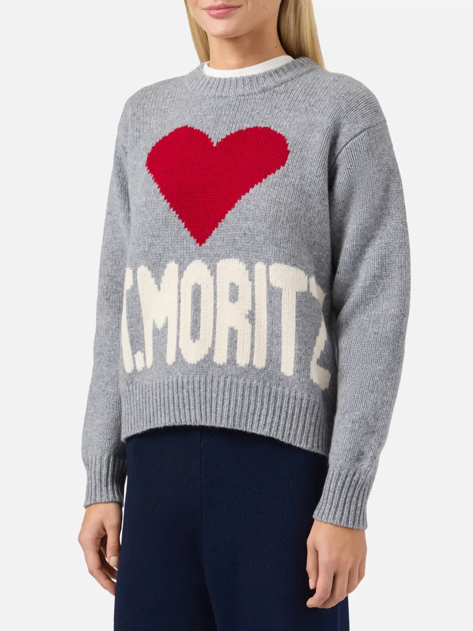 mc2-saint-barth-kyla-maglione-in-lana-grigio-con-jacquard-st-moritz image 1