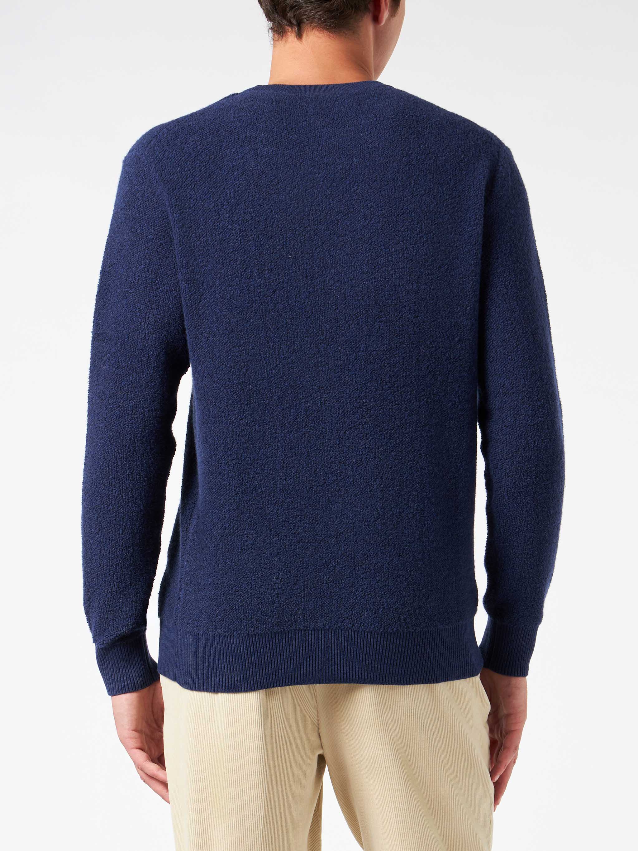 maglione-girocollo-mc2-saint-barth-heron-in-bluette-boucl-con-ricamo-saint-barth image 4