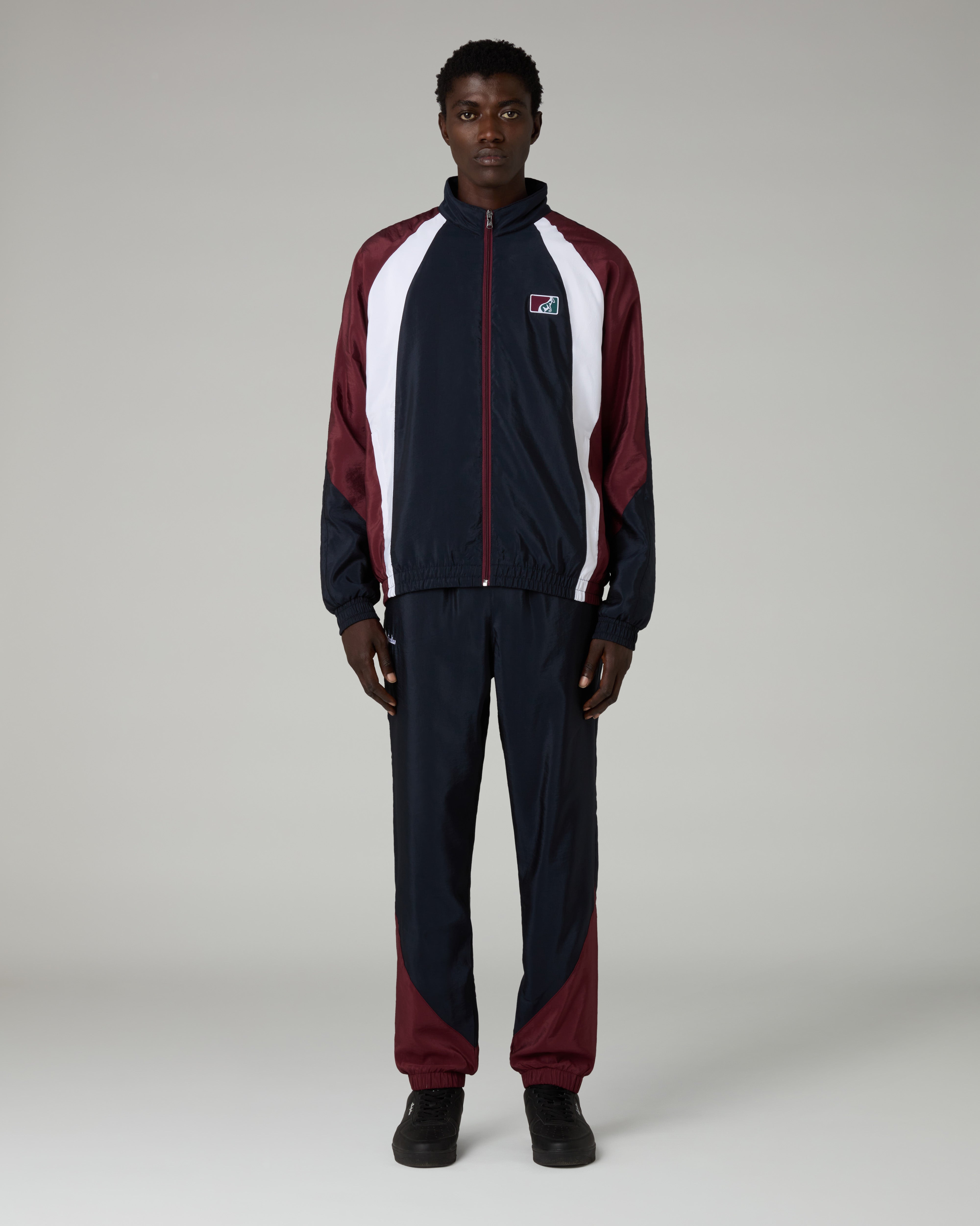 australian-posh-antibes-tuta-sportiva-uomo-blu-full-zip-made-in-italy image 1