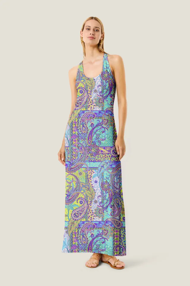4giveness-abito-lungo-cachemire-pastel-donna-cover-up image 1