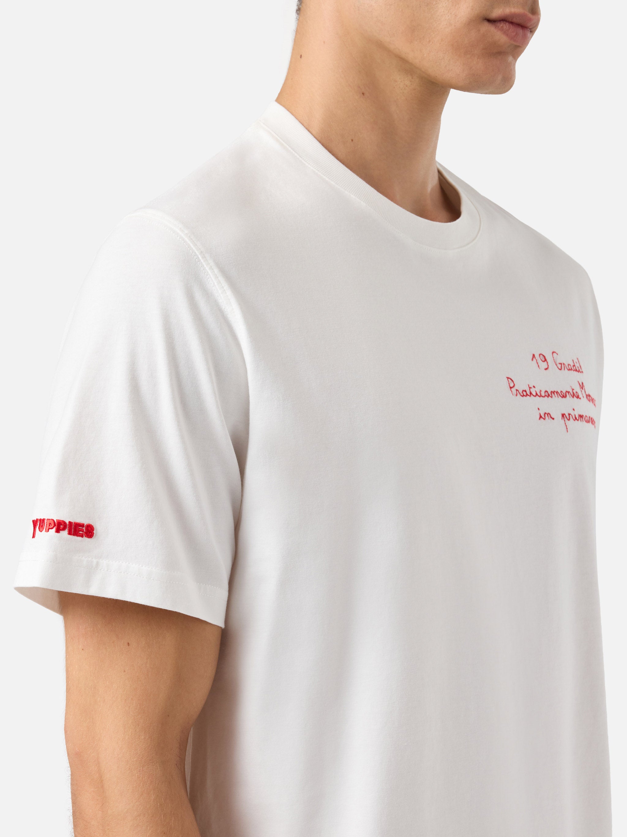mc2-saint-barth-arnott-t-shirt-uomo-cotone-bianco-yuppies-edizione-speciale image 3