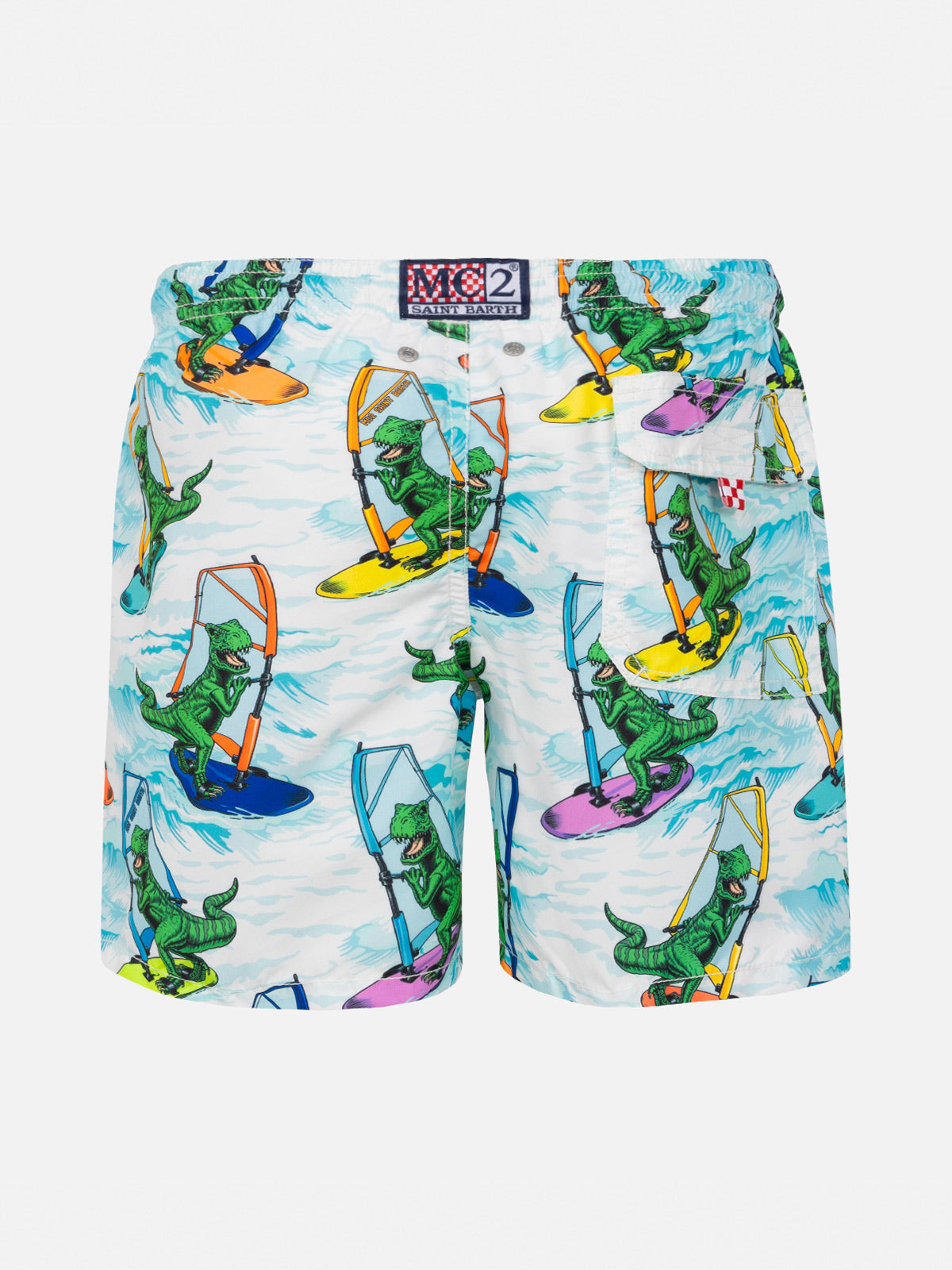 mc2-saint-barth-costume-boxer-mare-bambino-bianco-stampa-dinosauro-surfista image 4