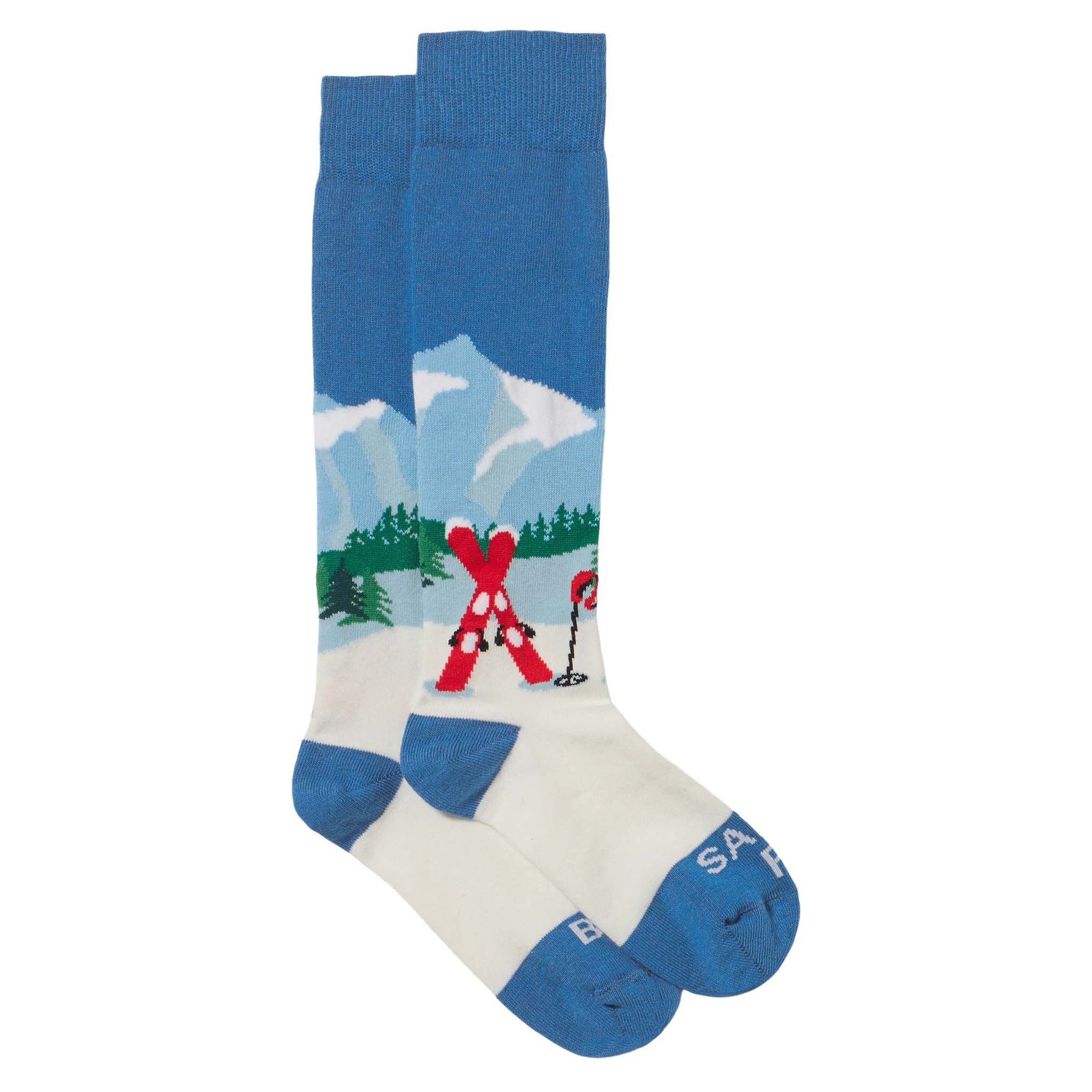mc2-saint-barth-sox0002-calze-lunghe-bambino-stampa-cartolina-montagne image 1