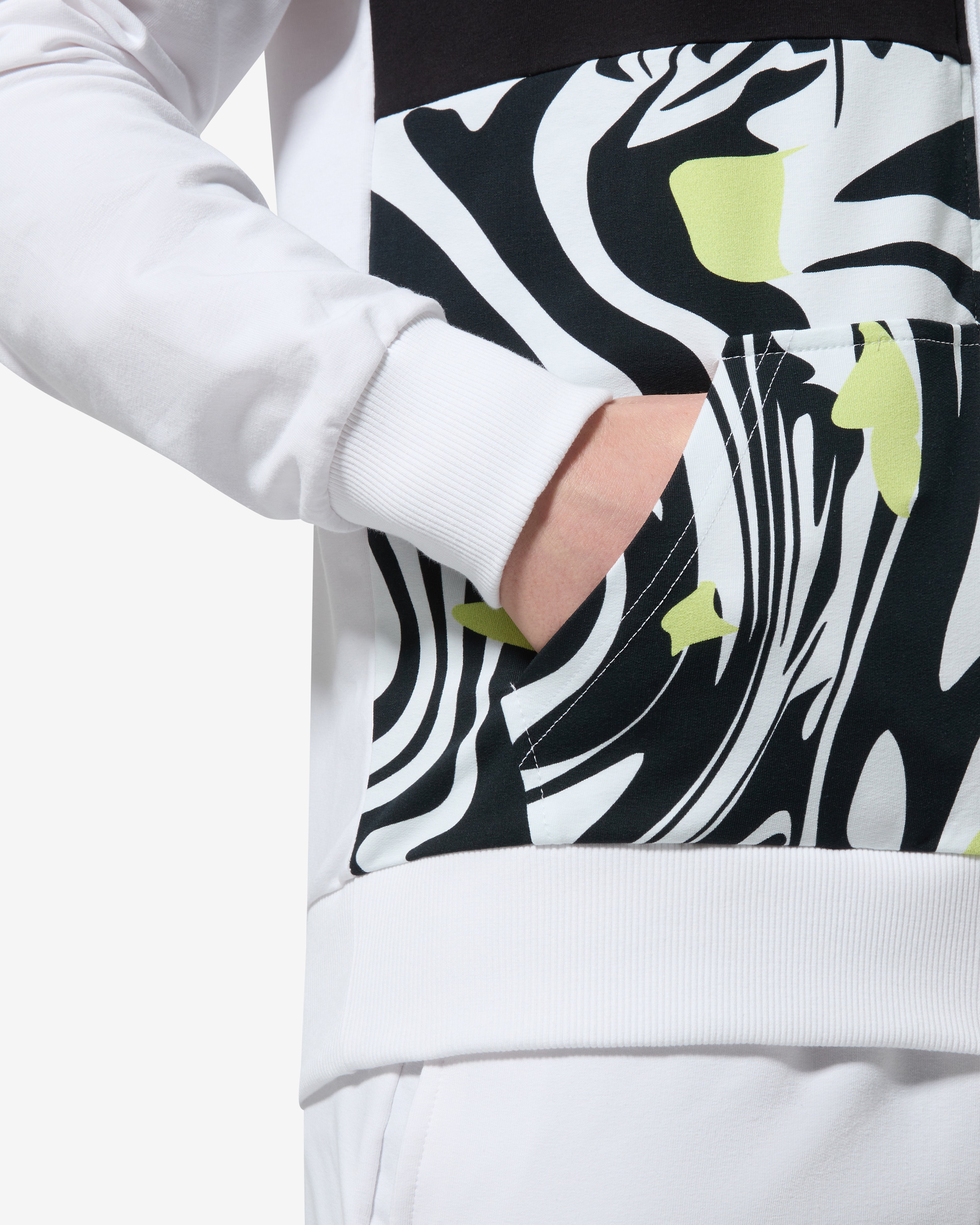 australian-vinyl-track-jacket-giacca-bianca-con-cappuccio image 5