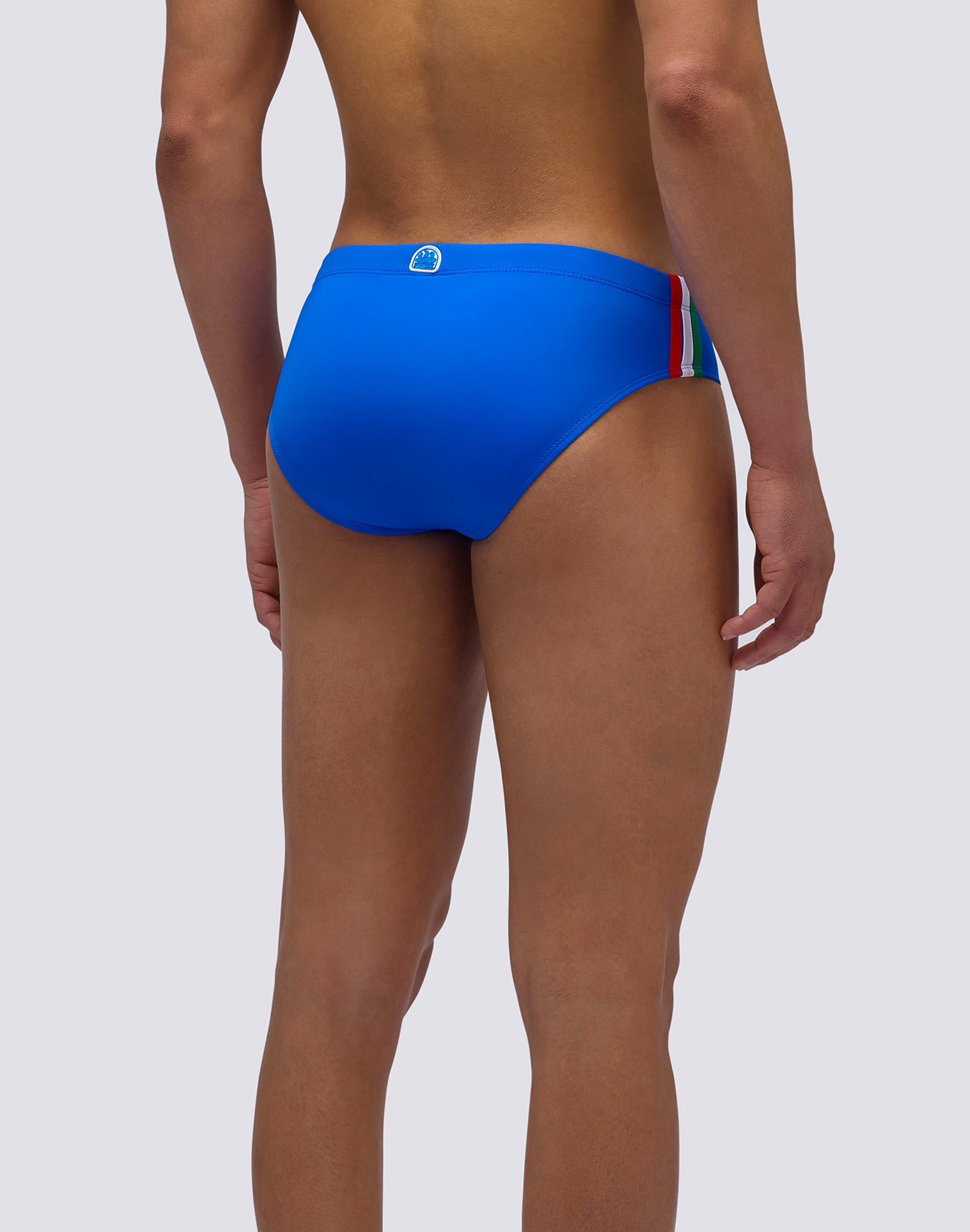 sundek-slip-mare-uomo-diwalter-tinta-unita-con-bande-laterali image 2