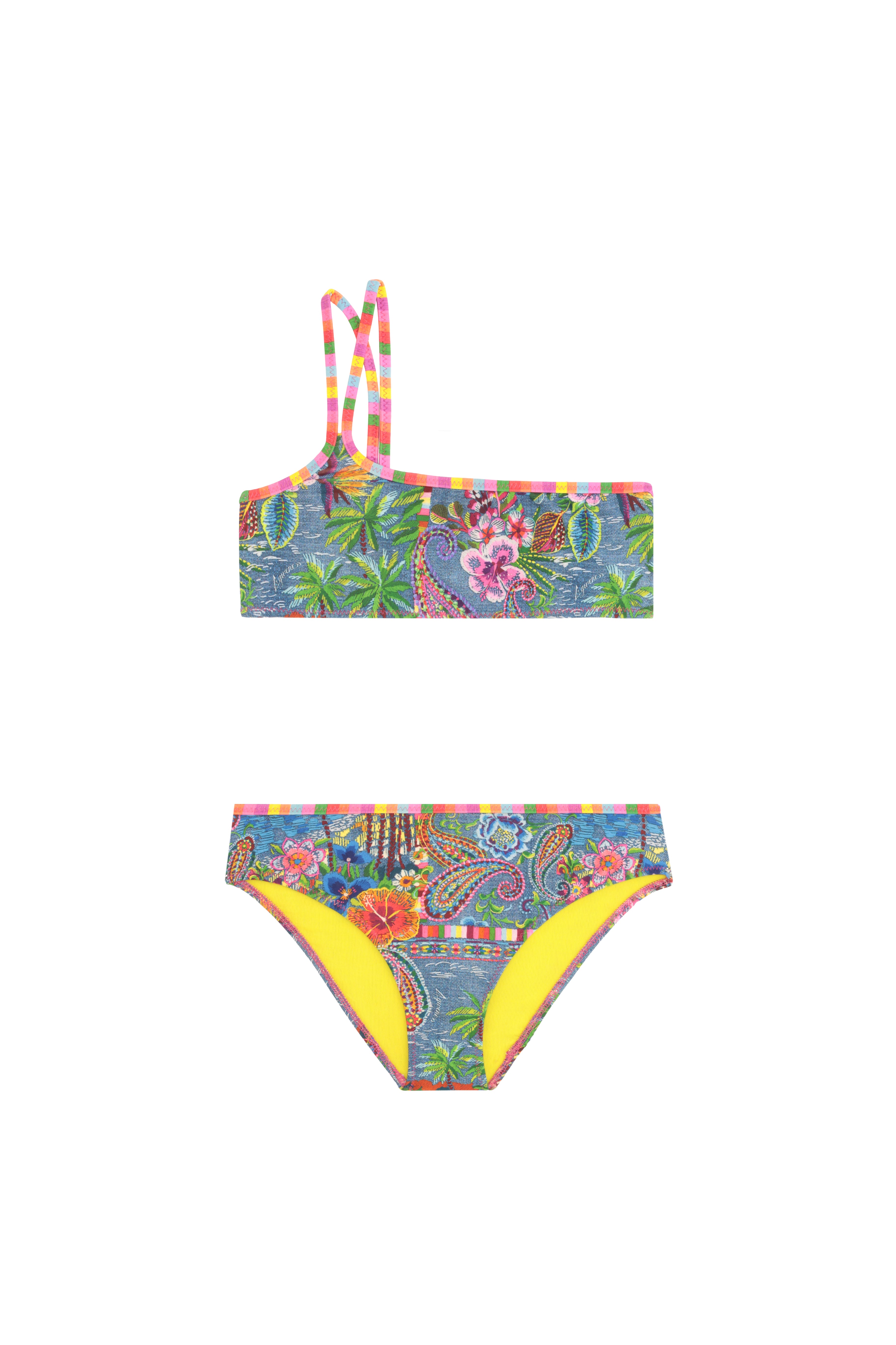 4giveness-bikini-monospalla-doppia-spallina-e-slip-chiuso-bimba image 1