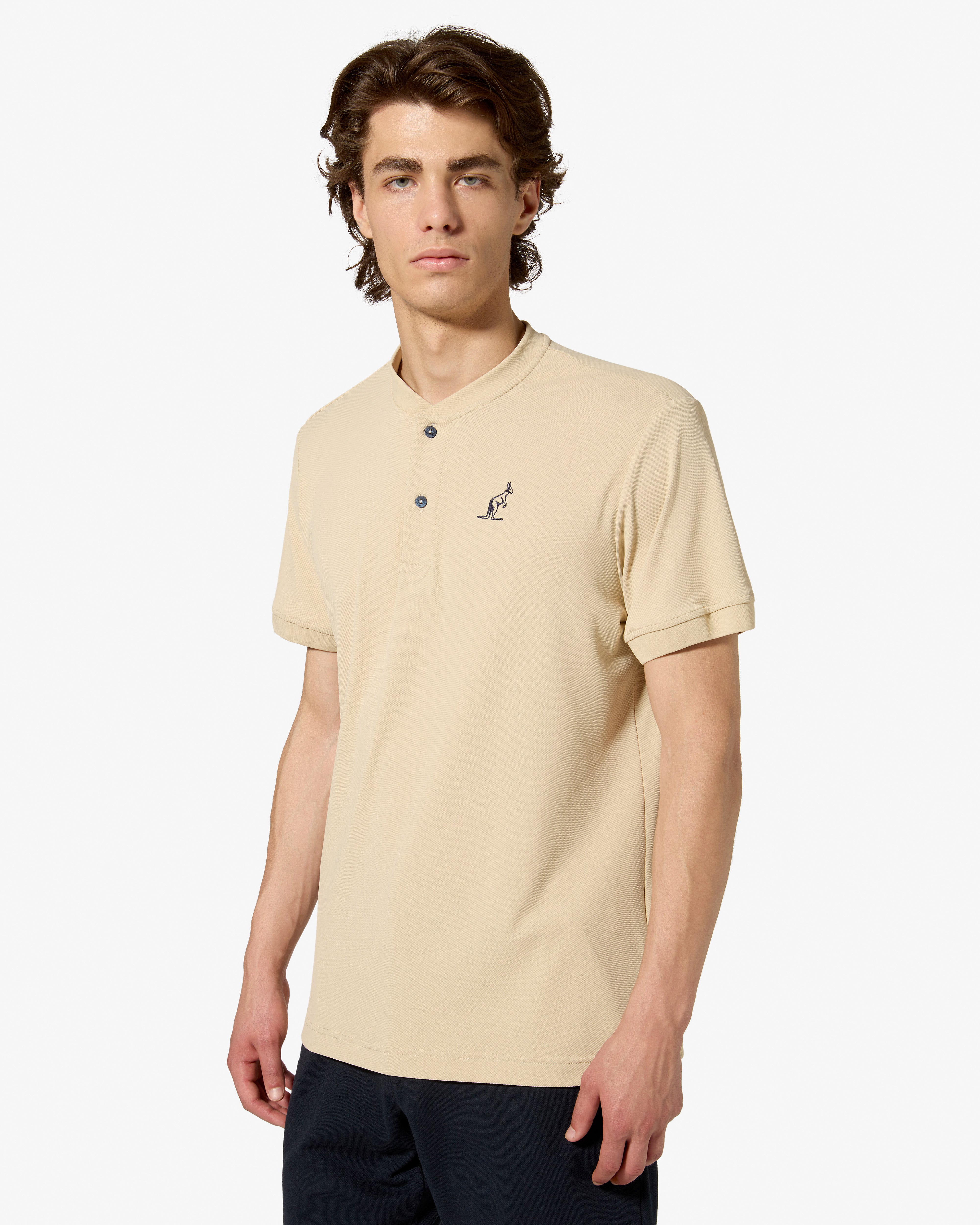 australian-style-polo-shirt-uomo-sabbia image 1