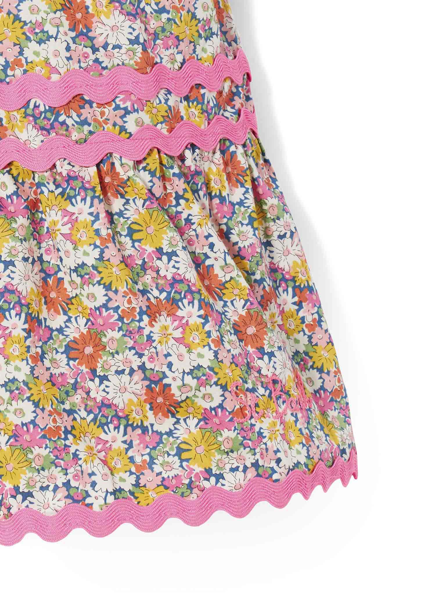 mc2-saint-barth-abito-bambina-cotone-stampa-fiori-liberty-special-edition image 2