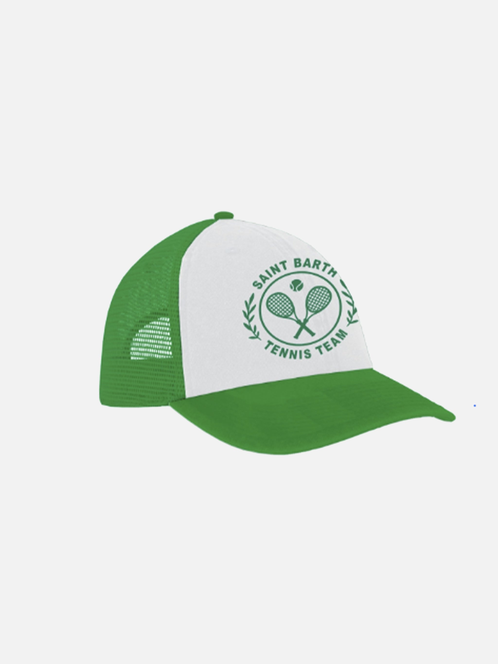 australian-cap-major-mc2-saint-barth-x-australian-berretto-baseball-bianco-verde image 1