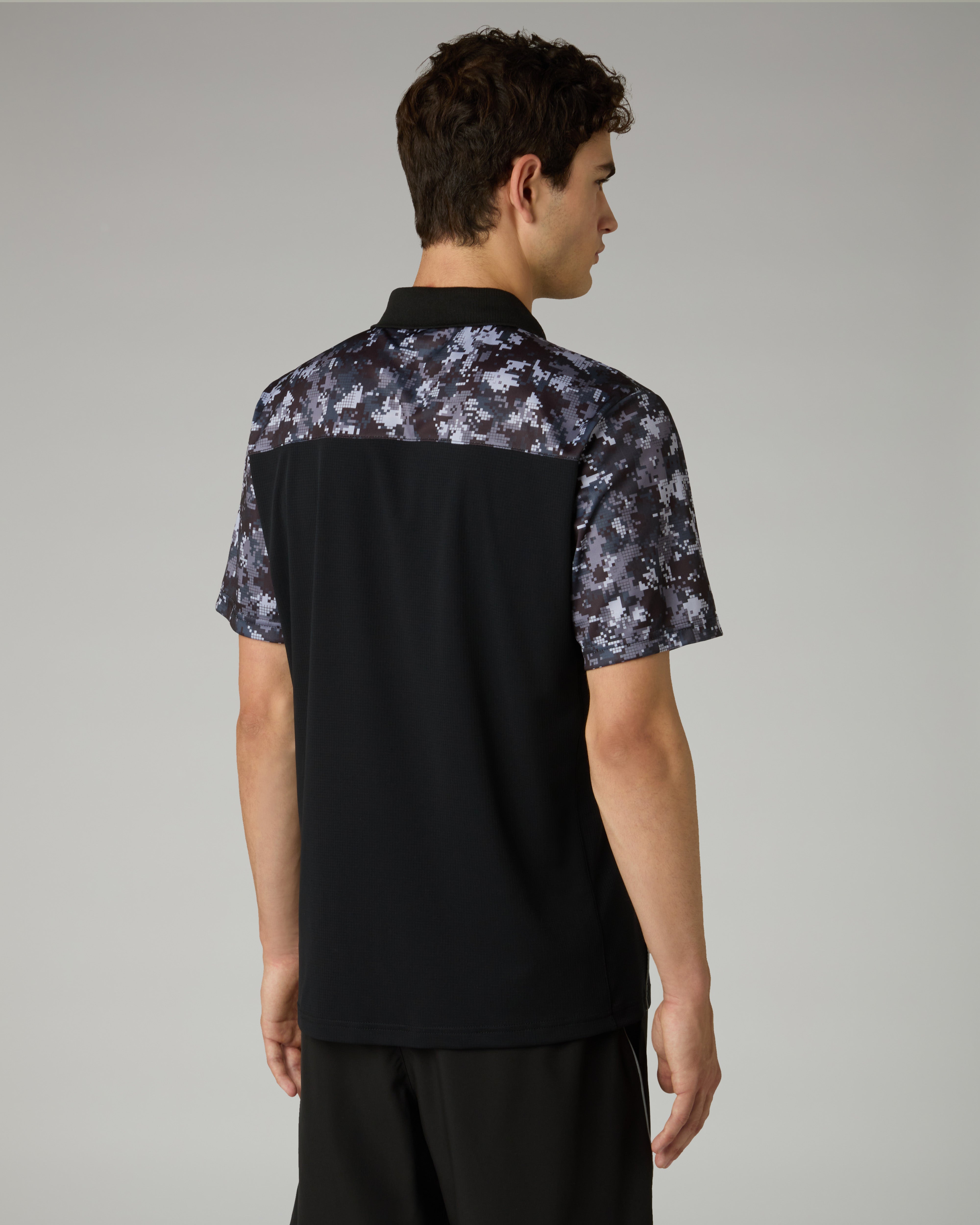 australian-digital-polo-shirt-polartec-power-dry-polo-tennis-tecnica-nera-made-i image 3