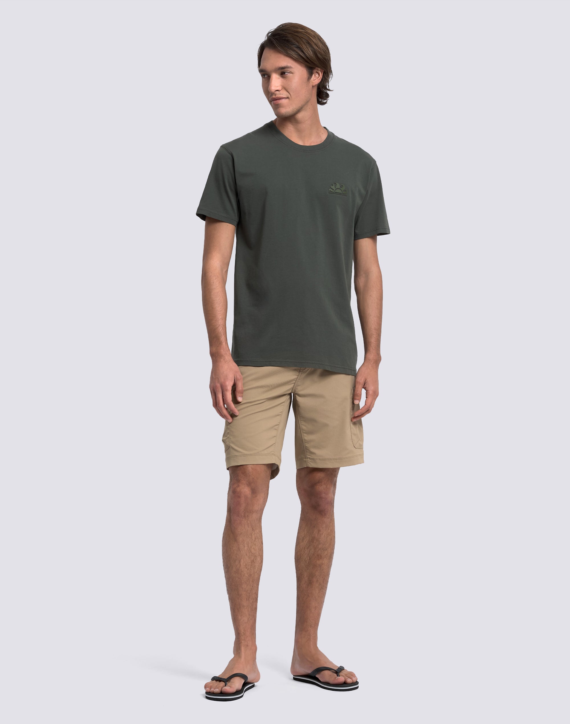 sundek-t-shirt-uomo-girocollo-mezza-manica-logo-embossato image 3