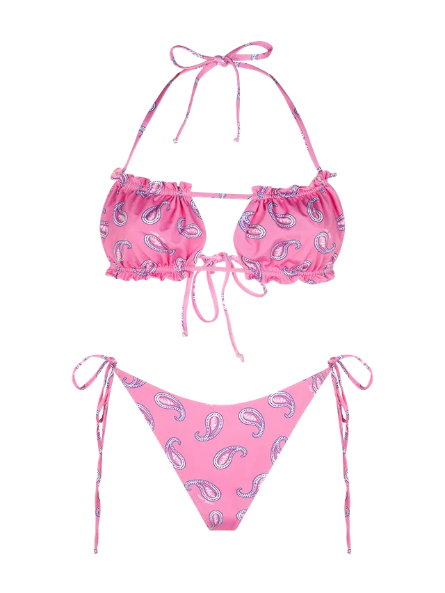mc2-saint-barth-bikini-lyam-norah-donna-con-stampa-paisley-rosa-top-a-fascia-e-s image 1