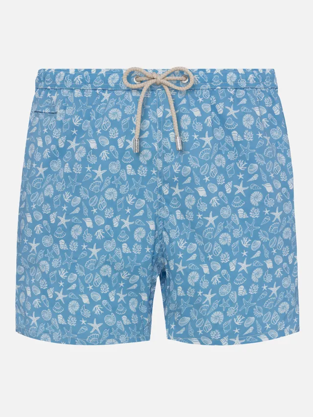 mc2-saint-barth-comfort-light-costume-mare-uomo-blu-polvere-stampa-conchiglie-tr image 1