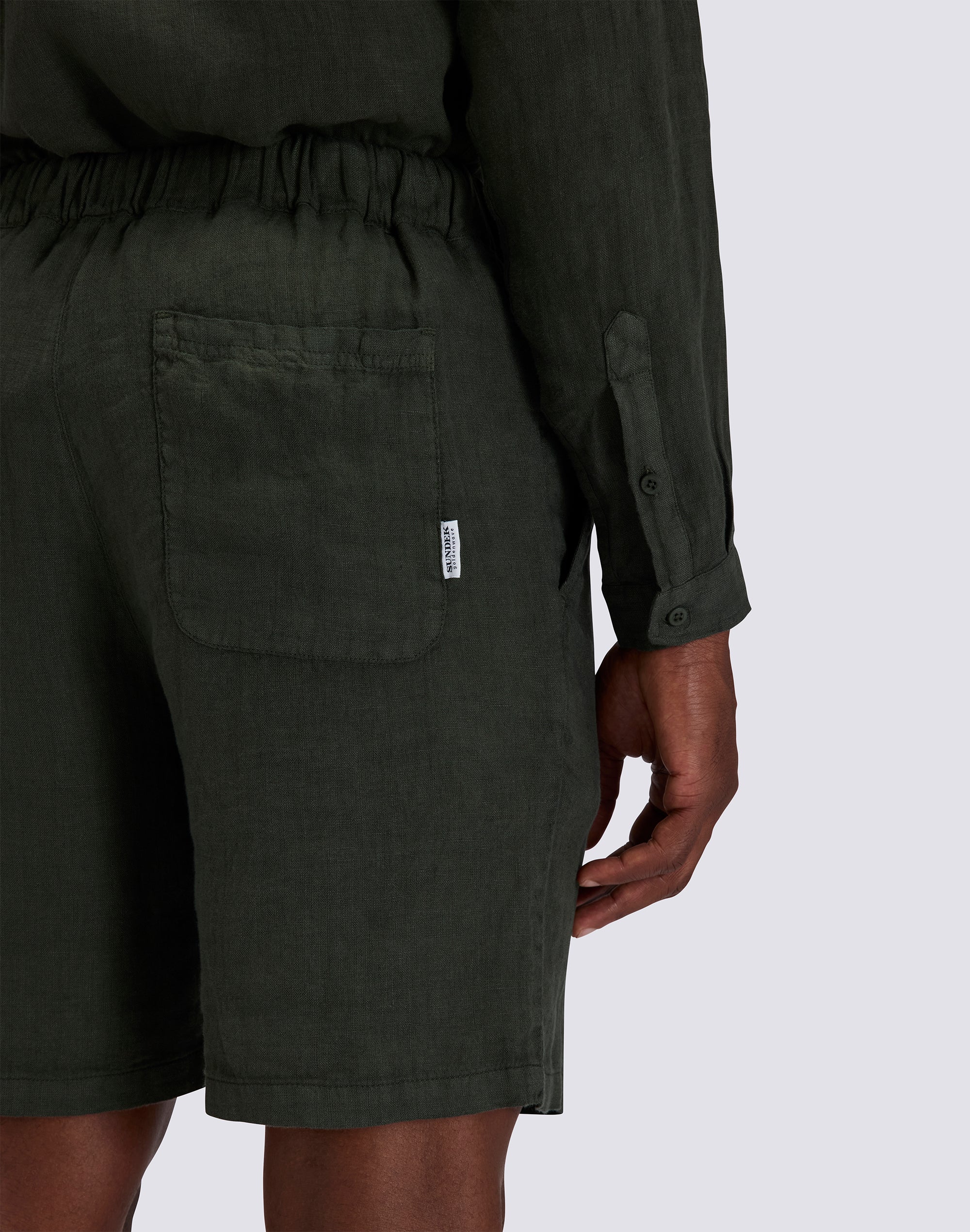 sundek-gm015wkli5tc-walkshort-uomo-in-lino-bermuda image 4