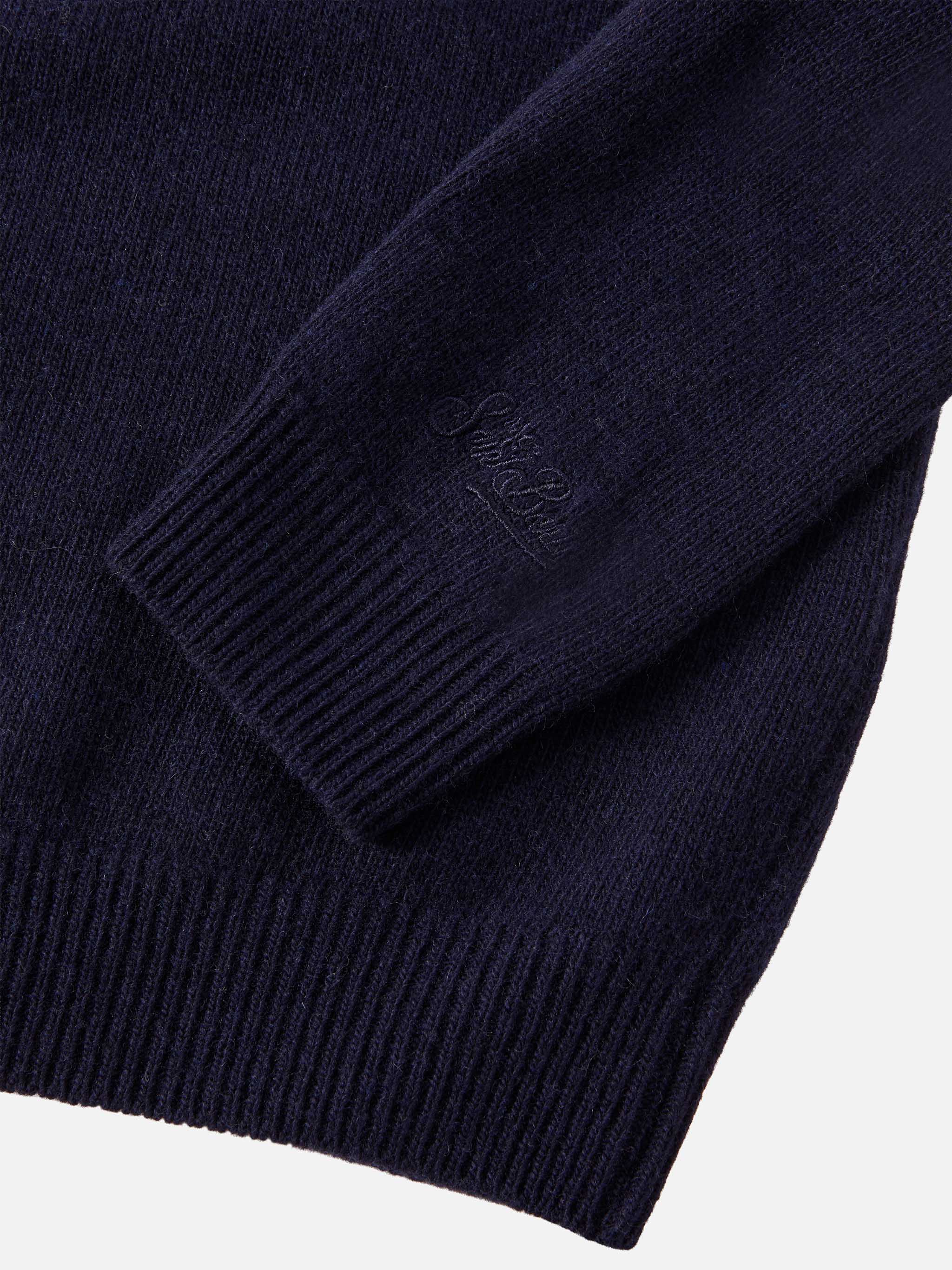 mc2-saint-barth-douglas-maglione-girocollo-bambino-blu-navy-bello-e-monello image 3