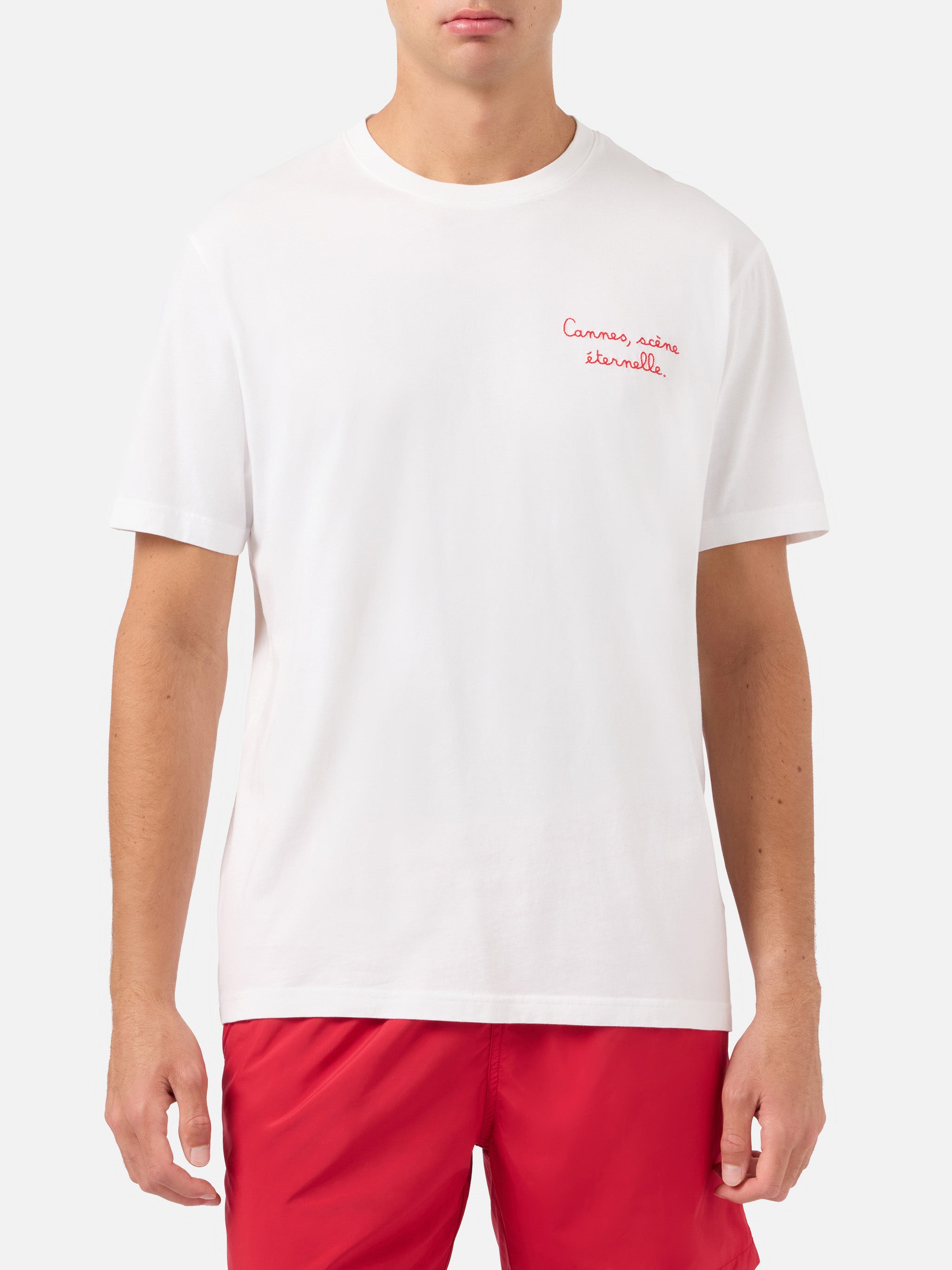 mc2-saint-barth-t-shirt-portofino-uomo-as-cannes-special-edition-bianca image 2