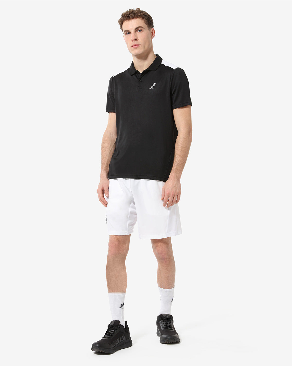 australian-energy-polo-tennis-nero-ace-traspirante image 2