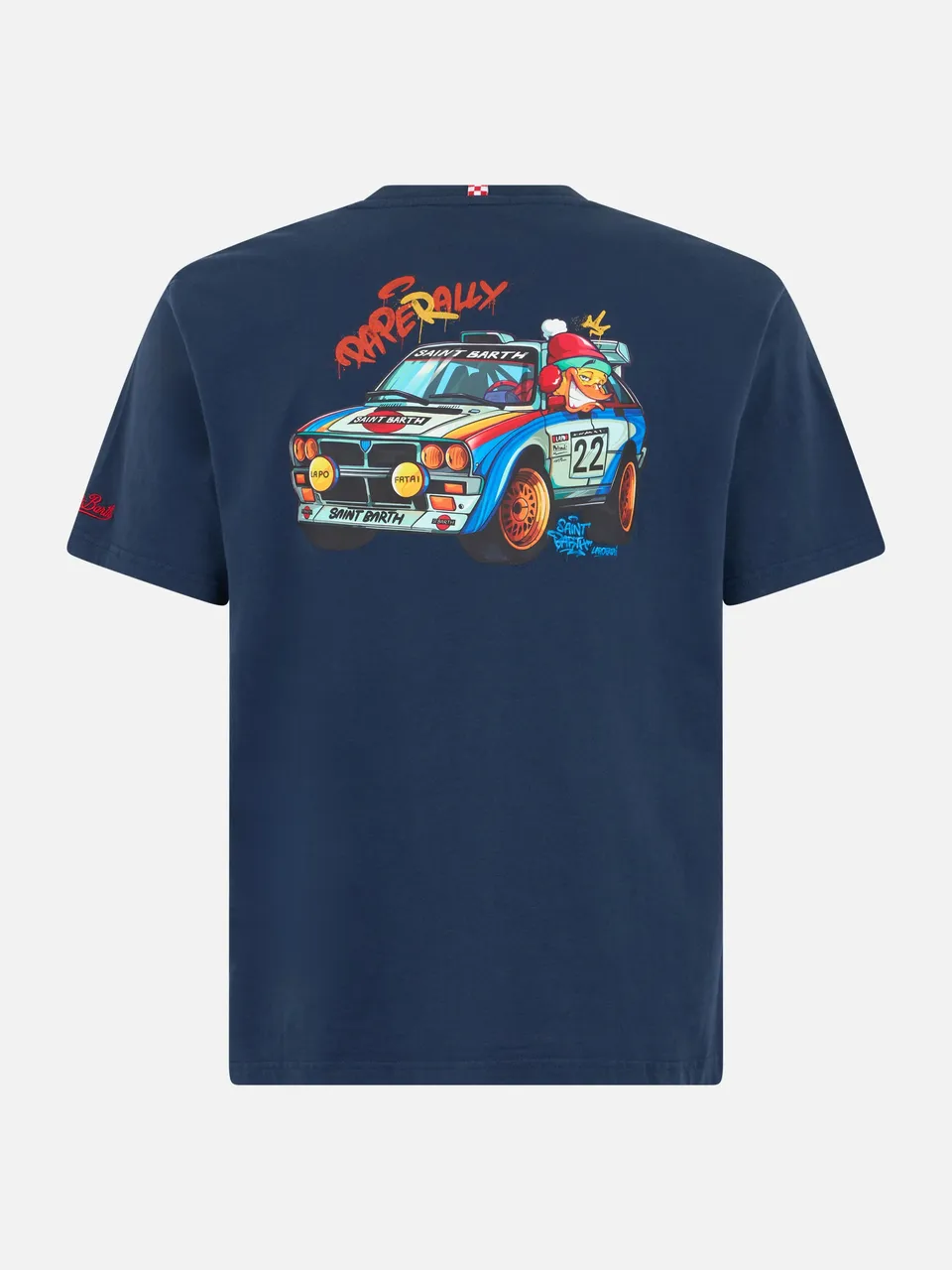 mc2-saint-barth-arnott-t-shirt-cotone-paperally-cryptopuppets-special-edition image 1