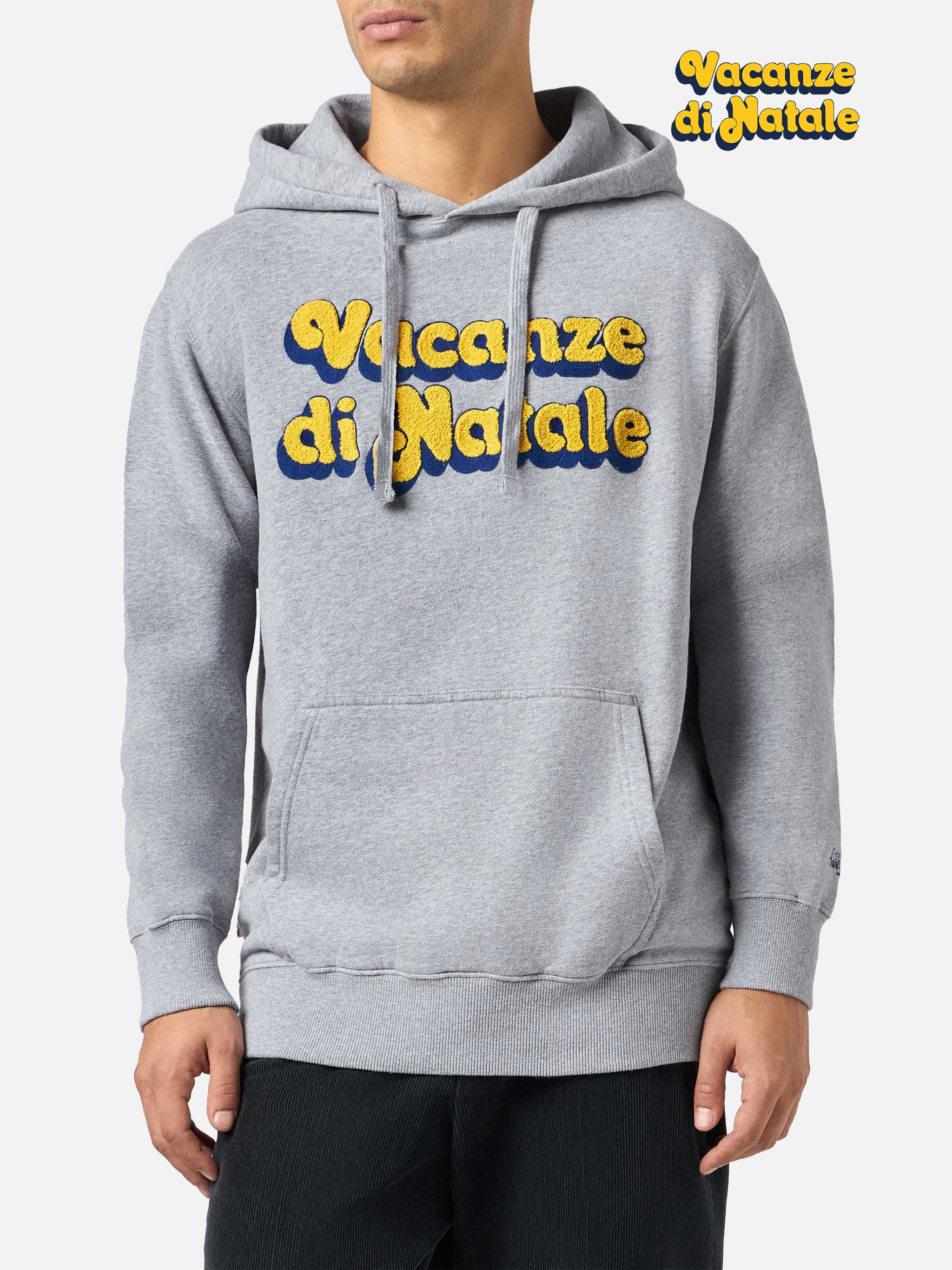mc2-saint-barth-felpa-tribeca-grigio-m-lange-ricamo-vacanze-di-natale-special-ed image 1