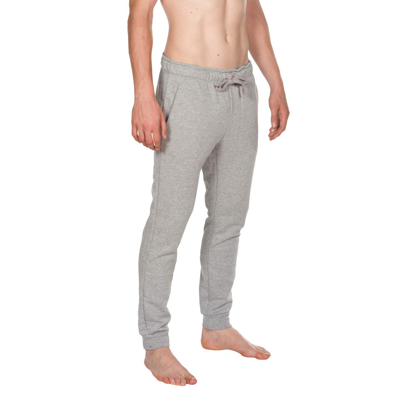 arena-essential-pant-pantaloni-jogger-uomo-grigio-medium-grey-melange image 3