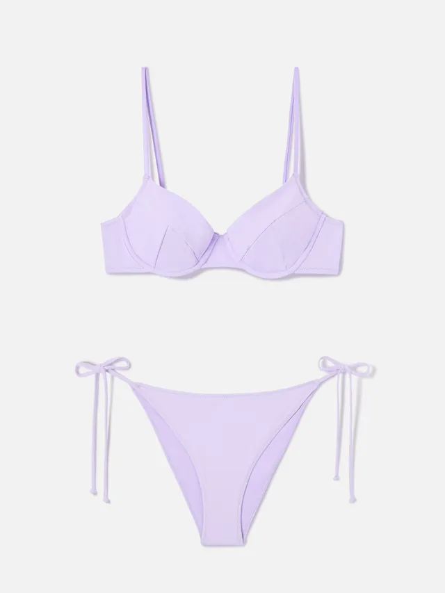 mc2-saint-barth-bea-virgo-bikini-donna-bralette-con-ferretto-lilla image 1