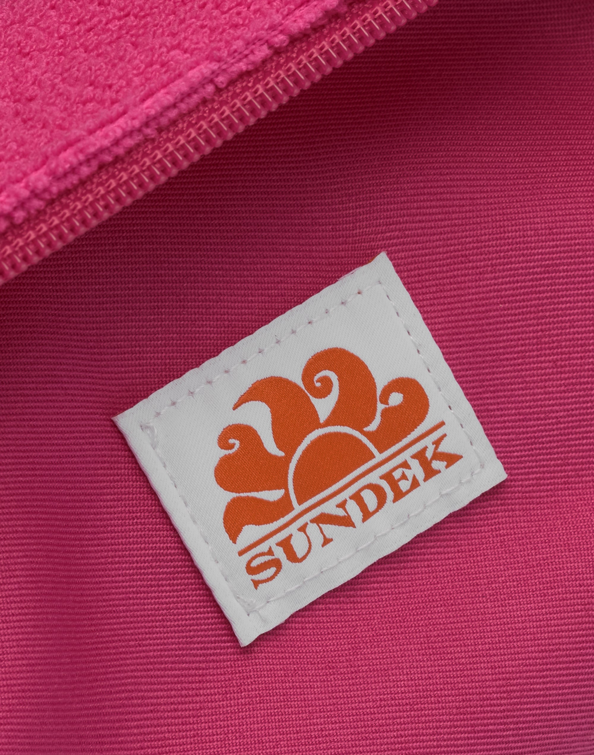 sundek-beauty-case-in-spugna-donna-con-logo-ricamato image 3