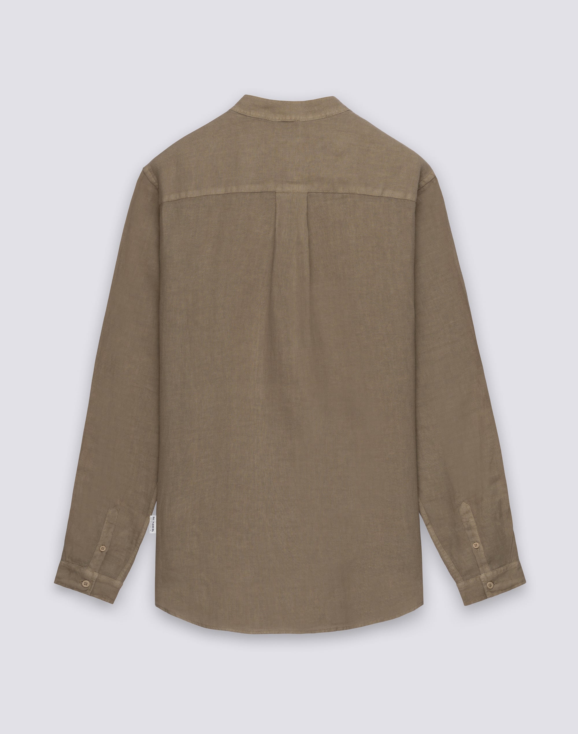 sundek-camicia-uomo-coreana-in-lino-tinto-capo image 2