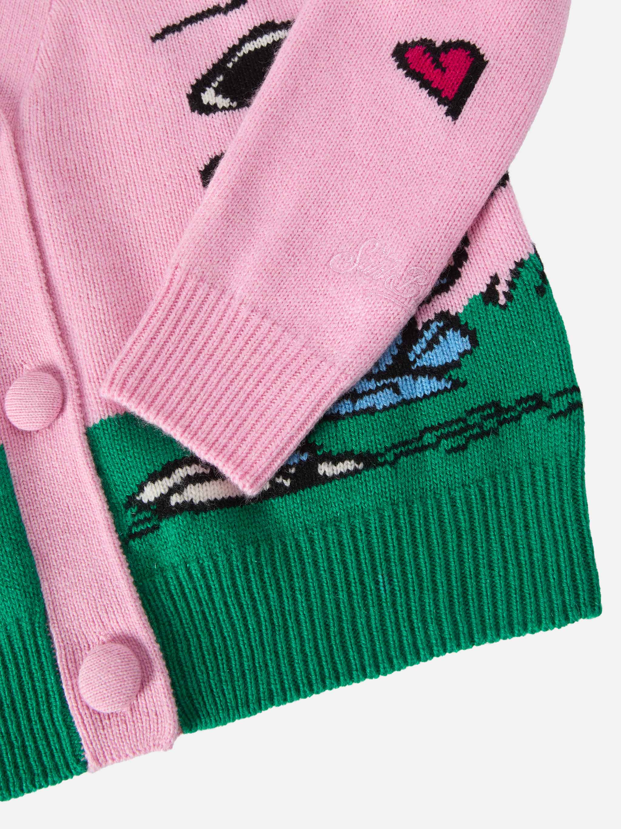 mc2-saint-barth-cardigan-didy-in-misto-cashmere-jacquard-snoopy-peanuts-special- image 4