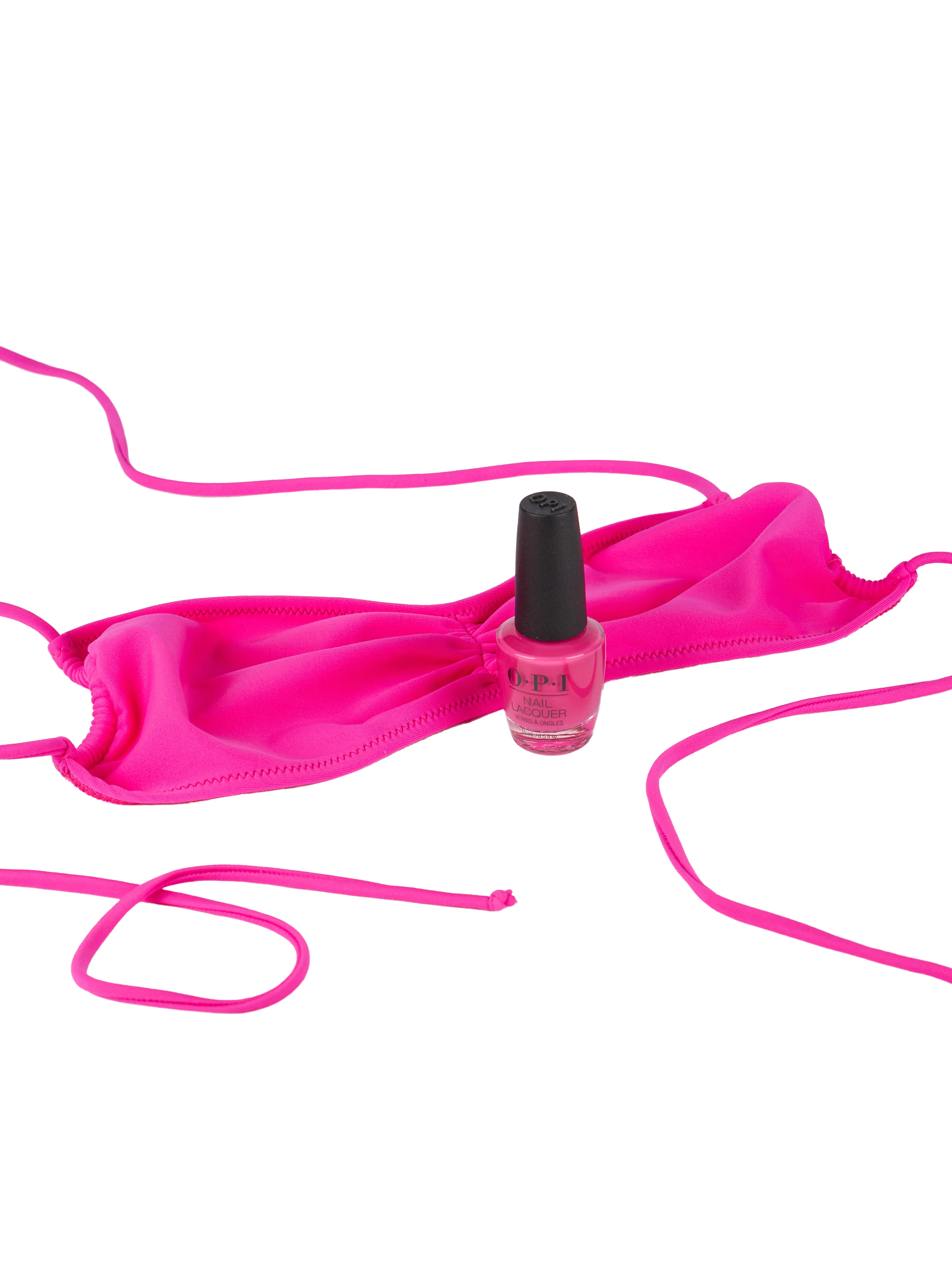 mc2-saint-barth-top-bikini-levante-bandeau-in-crinkle-fucsia-tinta-unita image 2