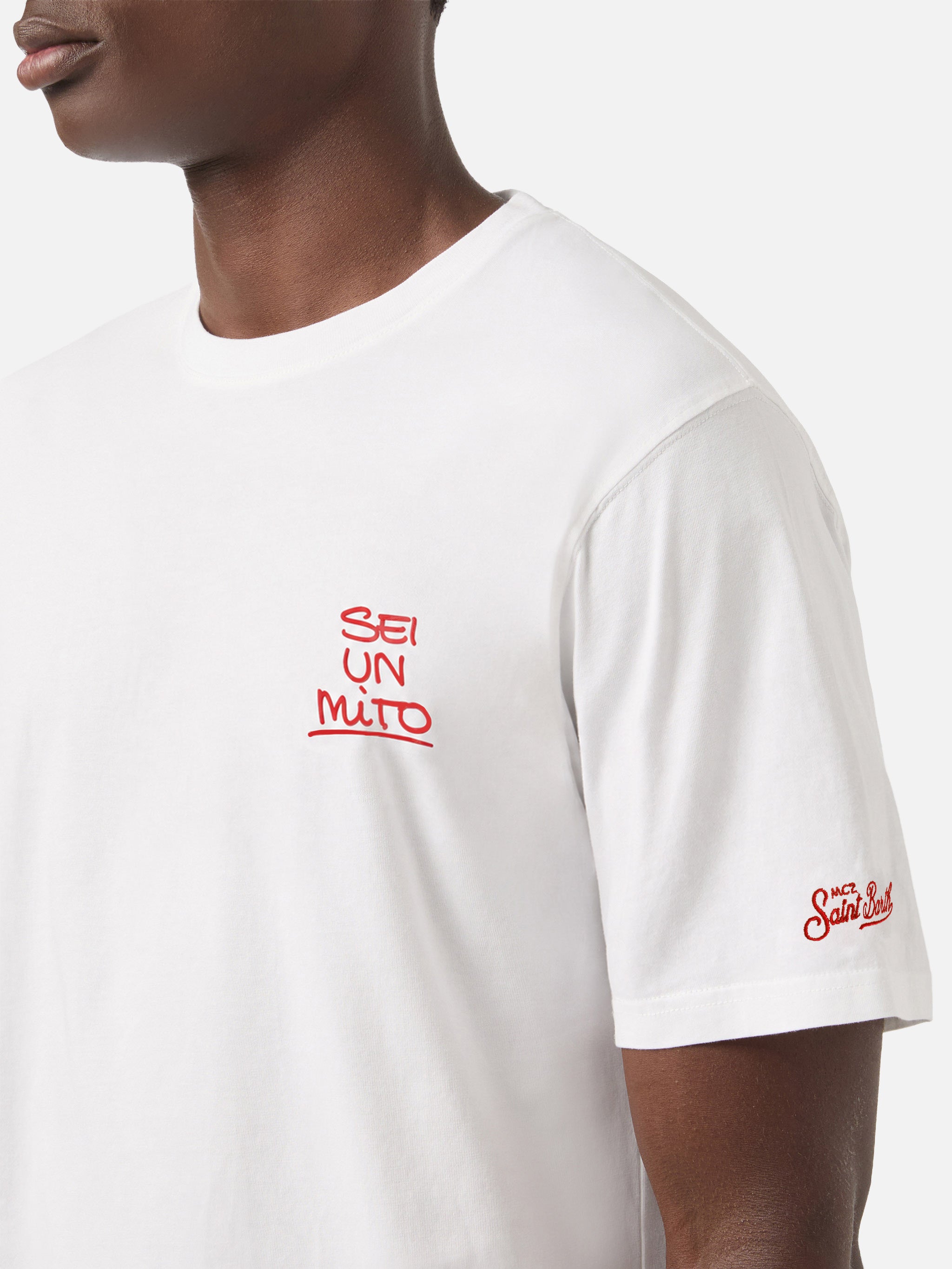 mc2-saint-barth-t-shirt-portland-uomo-bianca-883-special-edition-sei-un-mito image 3