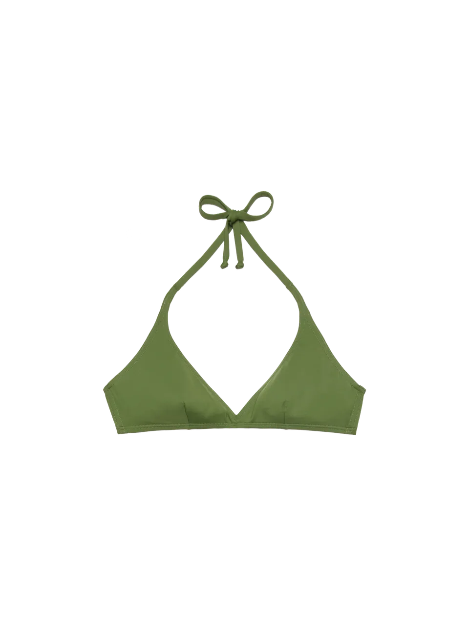 mc2-saint-barth-top-bralette-gaia-triangolo-verde-militare image 1