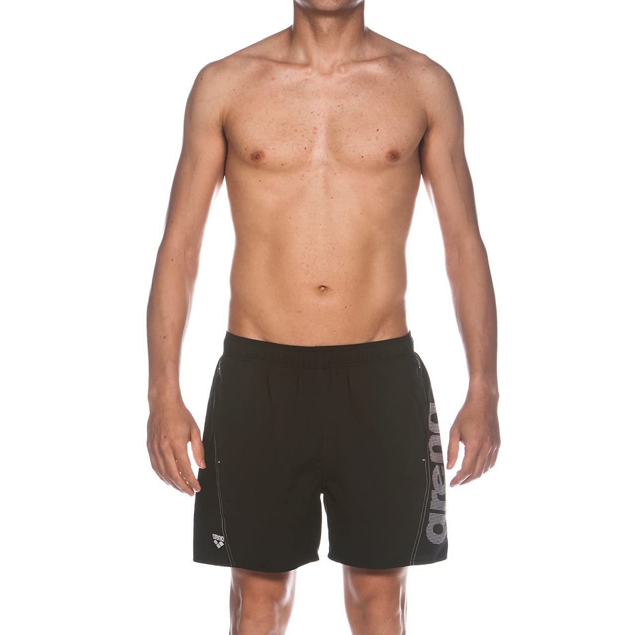 arena-fundamentals-pantaloncini-da-spiaggia-uomo-corti-con-logo image 5
