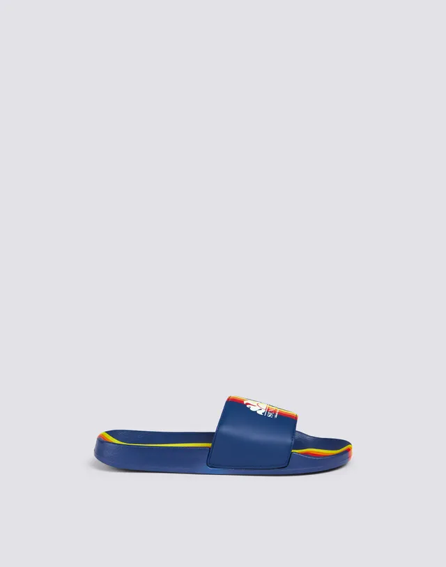 sundek-ciabatta-a-fascia-uomo-con-logo-e-dettaglio-arcobaleno image 1
