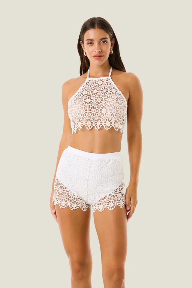 4giveness-short-macram-preppy-donna-cover-up-mare image 1