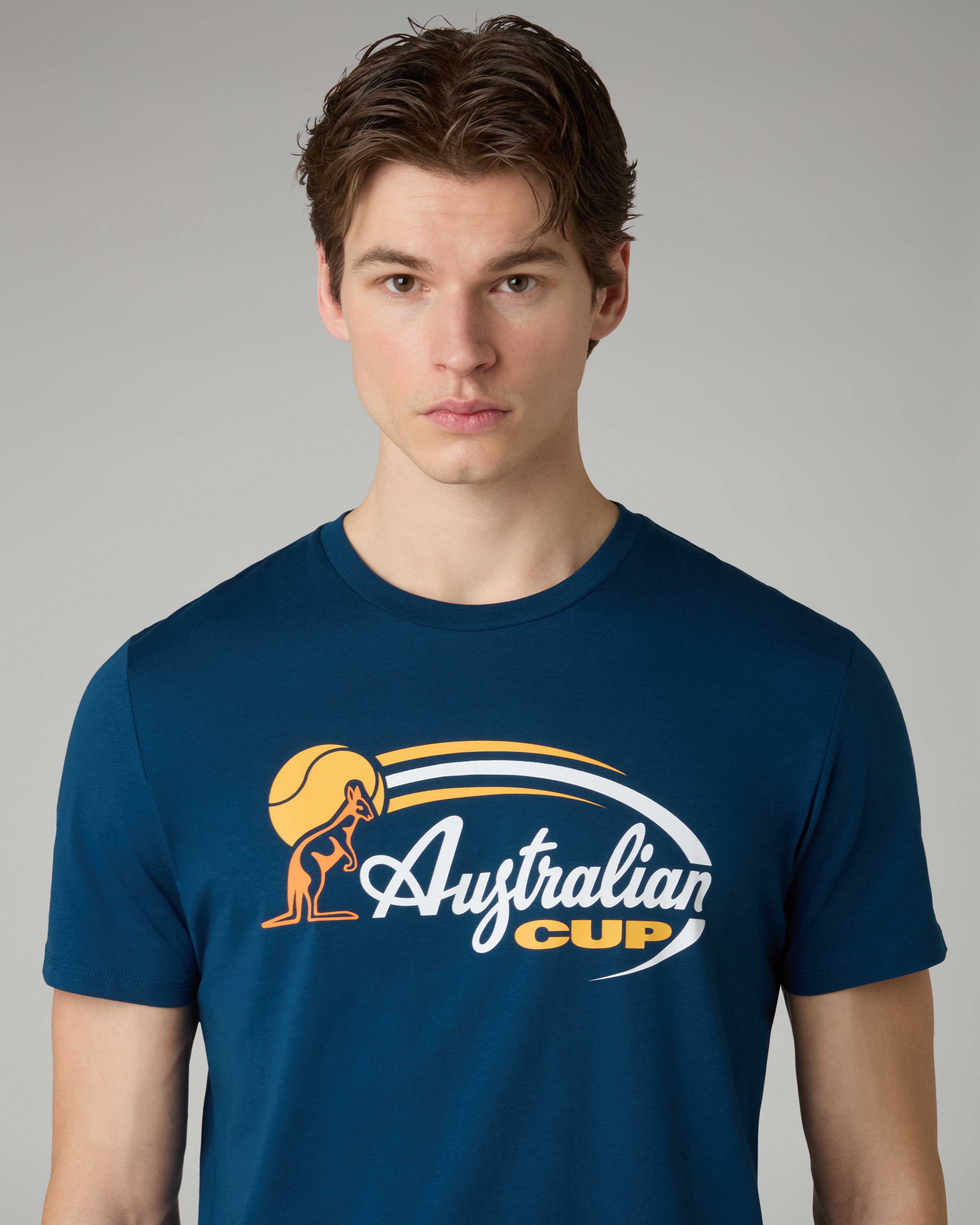 australian-cup-t-shirt-t-shirt-in-cotone-eclipse-blue image 4