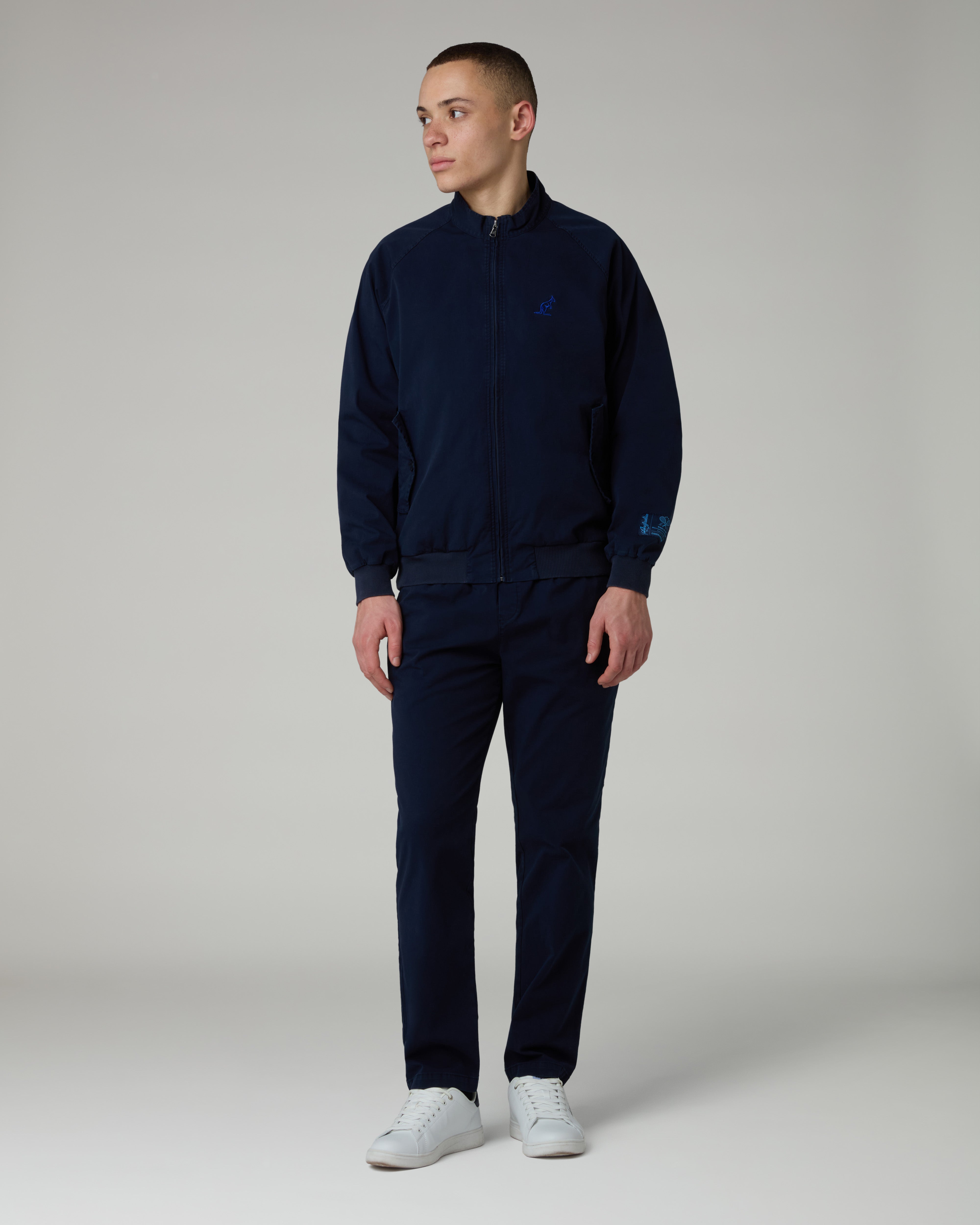 australian-doric-track-pant-pantalone-in-cotton-twill image 2