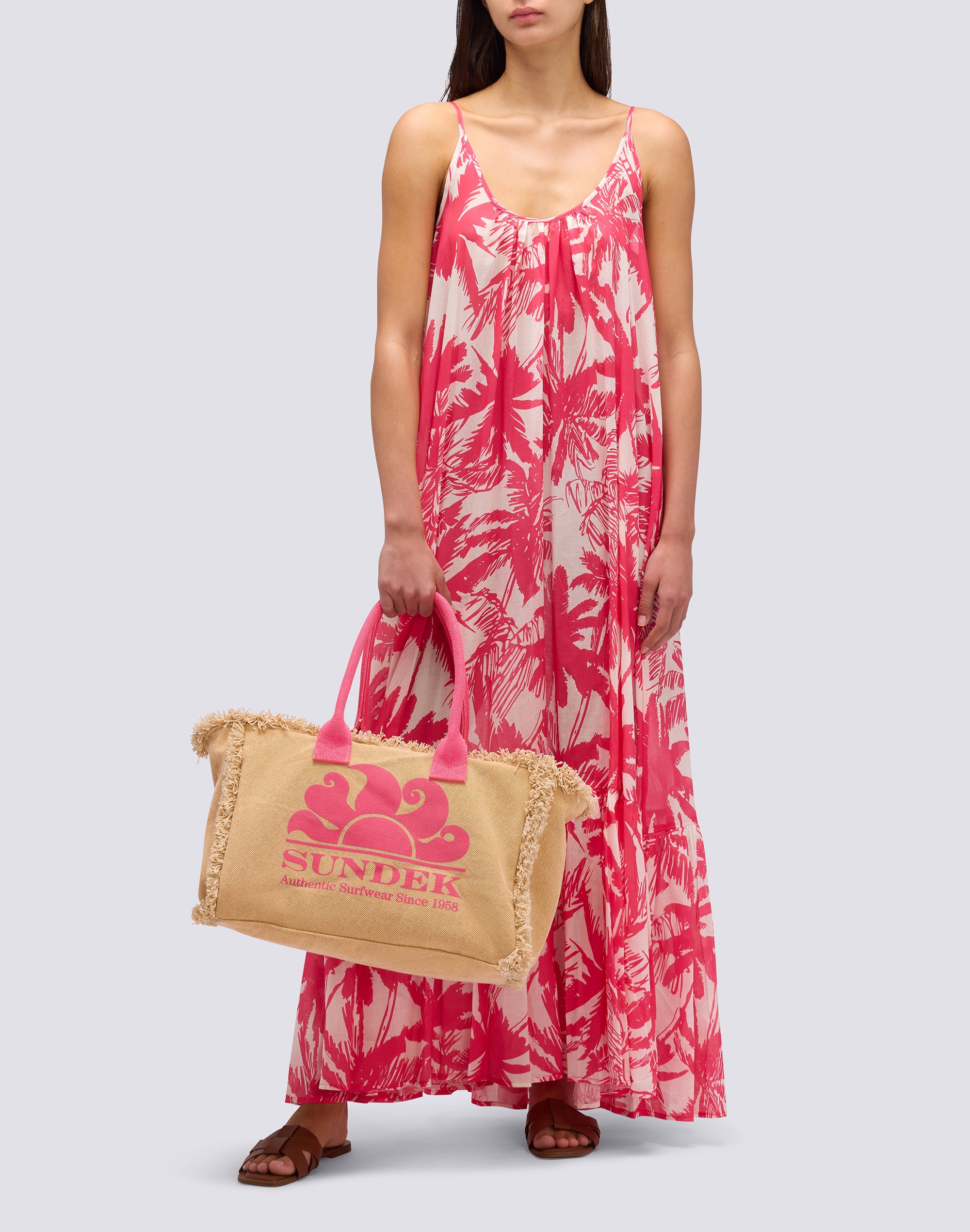 sundek-abito-lungo-tropic-savana-donna image 3