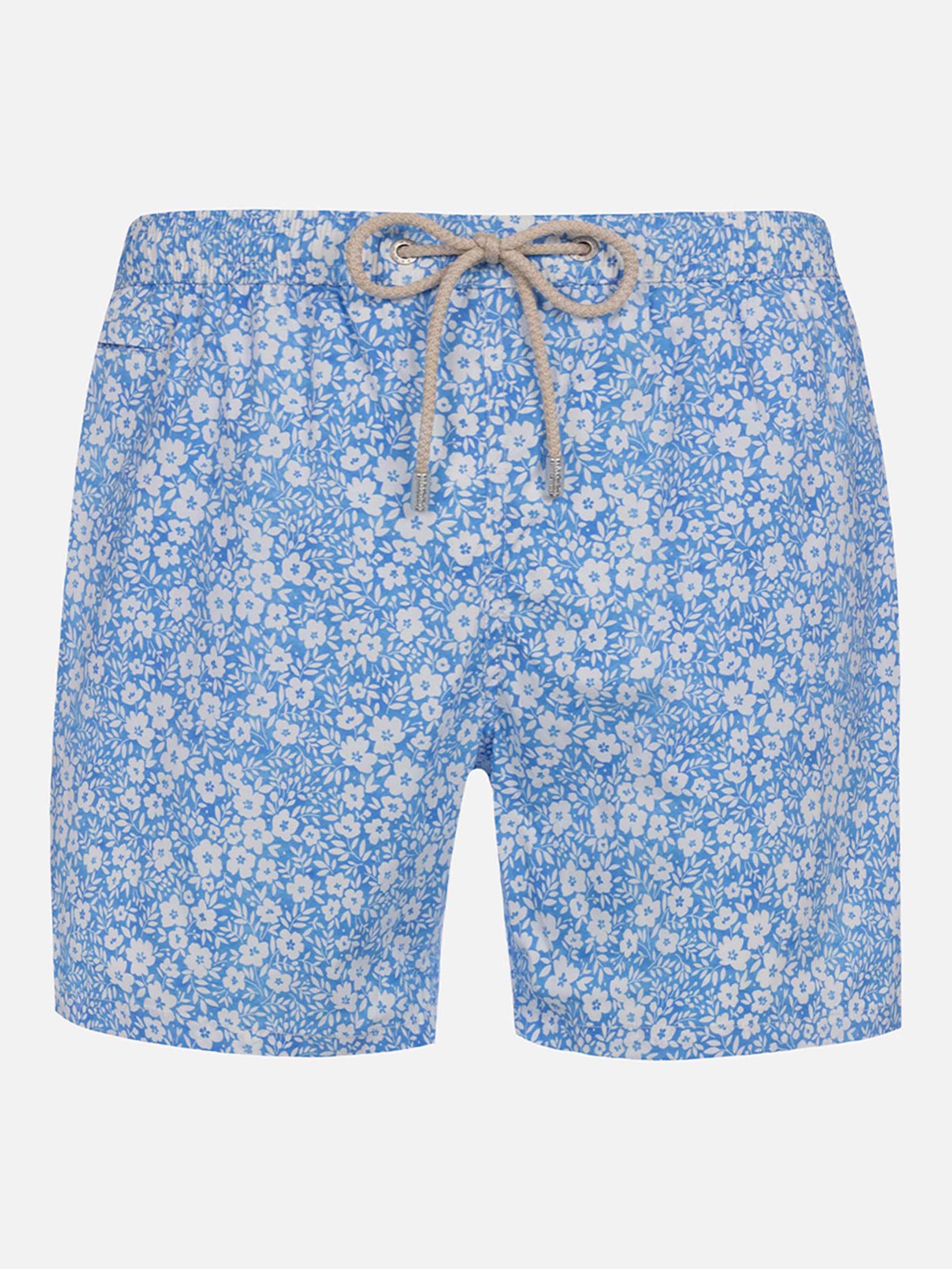 mc2-saint-barth-costume-uomo-comfort-light-azzurro-fiori-asciugatura-rapida image 1