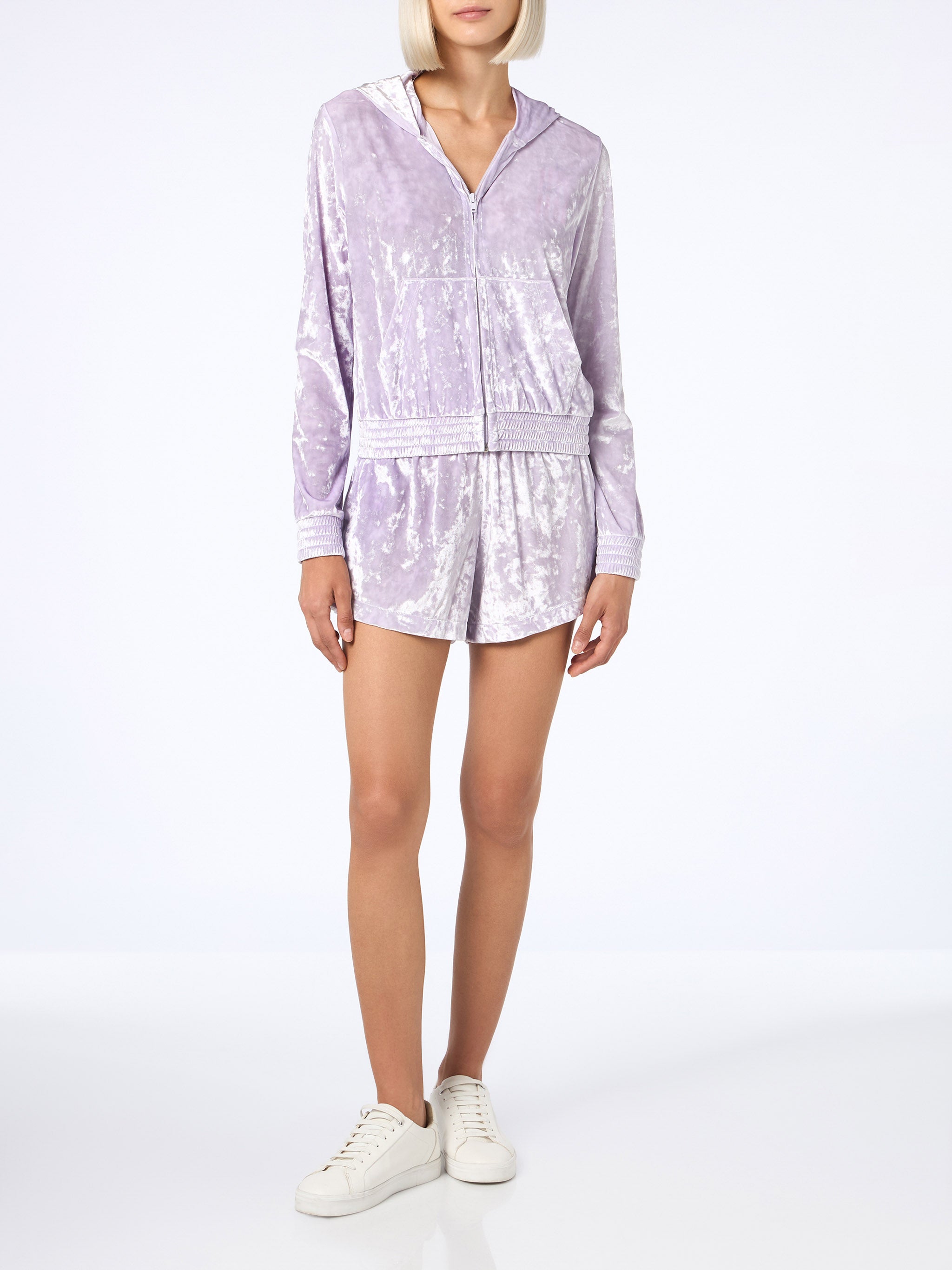 mc2-saint-barth-felpa-jasmine-donna-lilla-in-ciniglia-con-zip image 5
