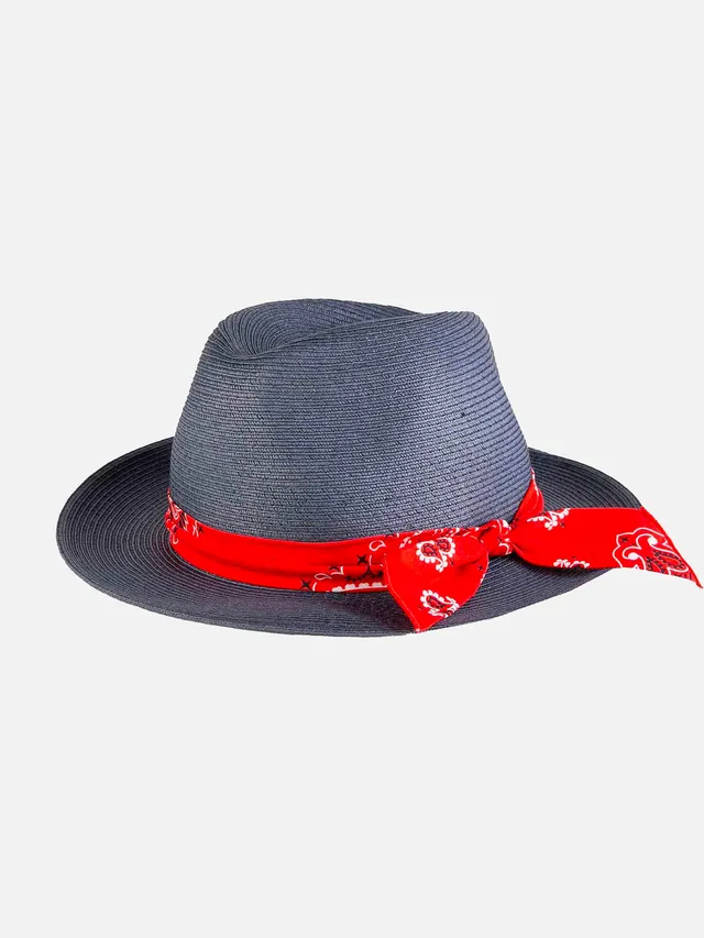 mc2-saint-barth-cappello-in-fibra-di-carta-blue-jeans-con-fascia-bandana-stile-c image 1