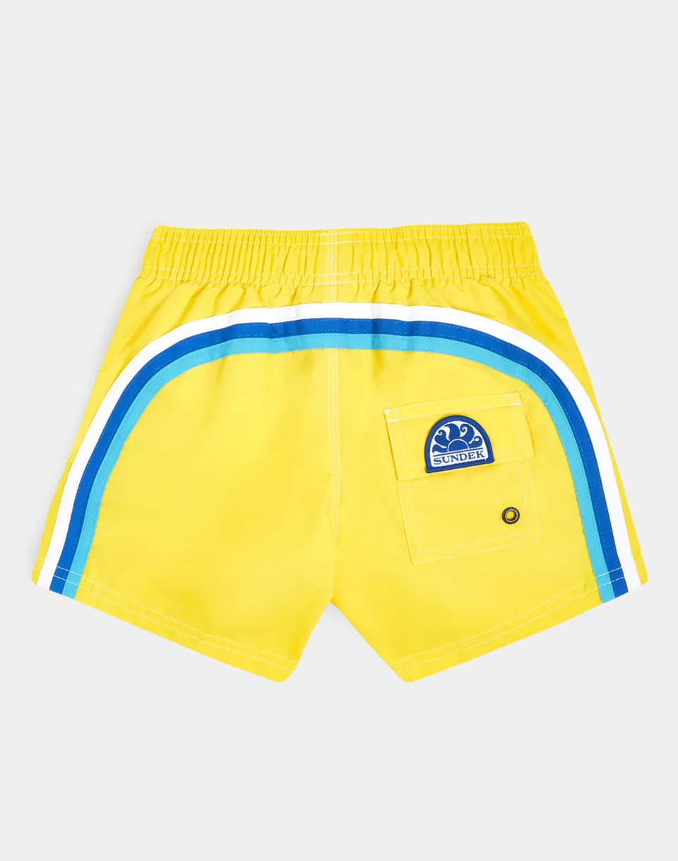 sundek-iconic-b504bdta100-costume-da-bagno-bambino-corto-vita-elasticata image 1